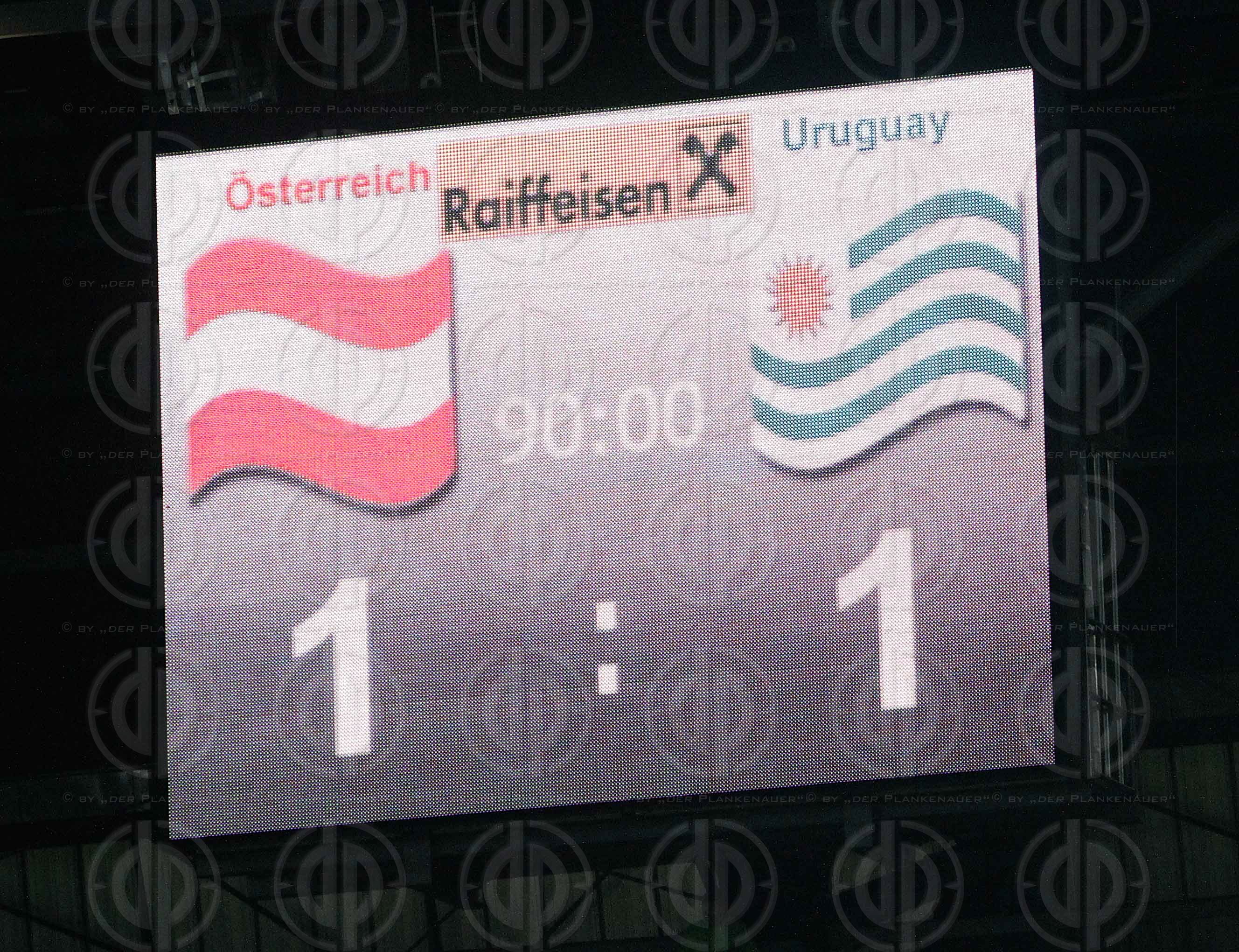 Oesterreich vs. Uruguay (1:1)