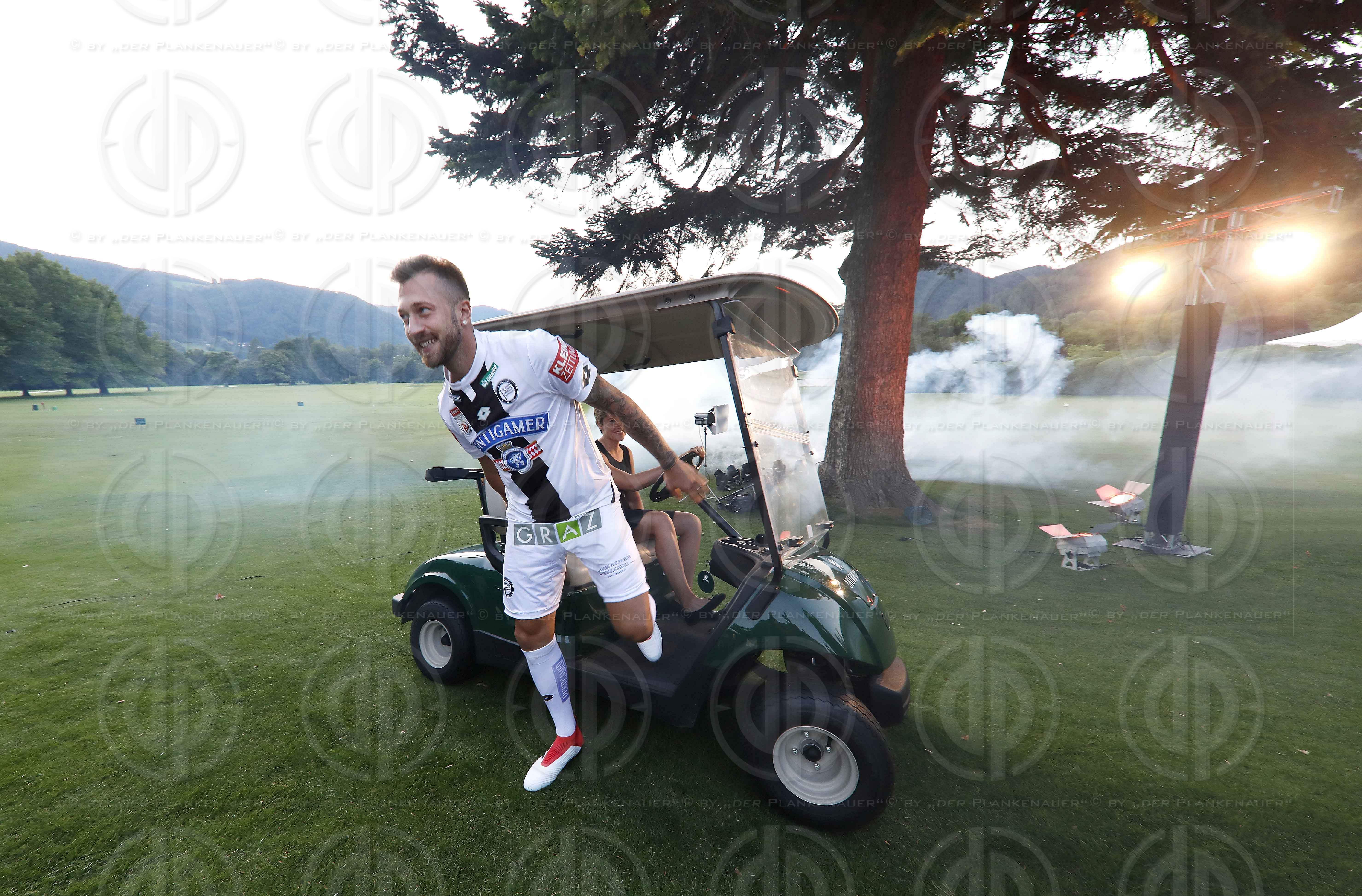 SK Sturm Sponsorenempfang und Mannschaftspraesentation