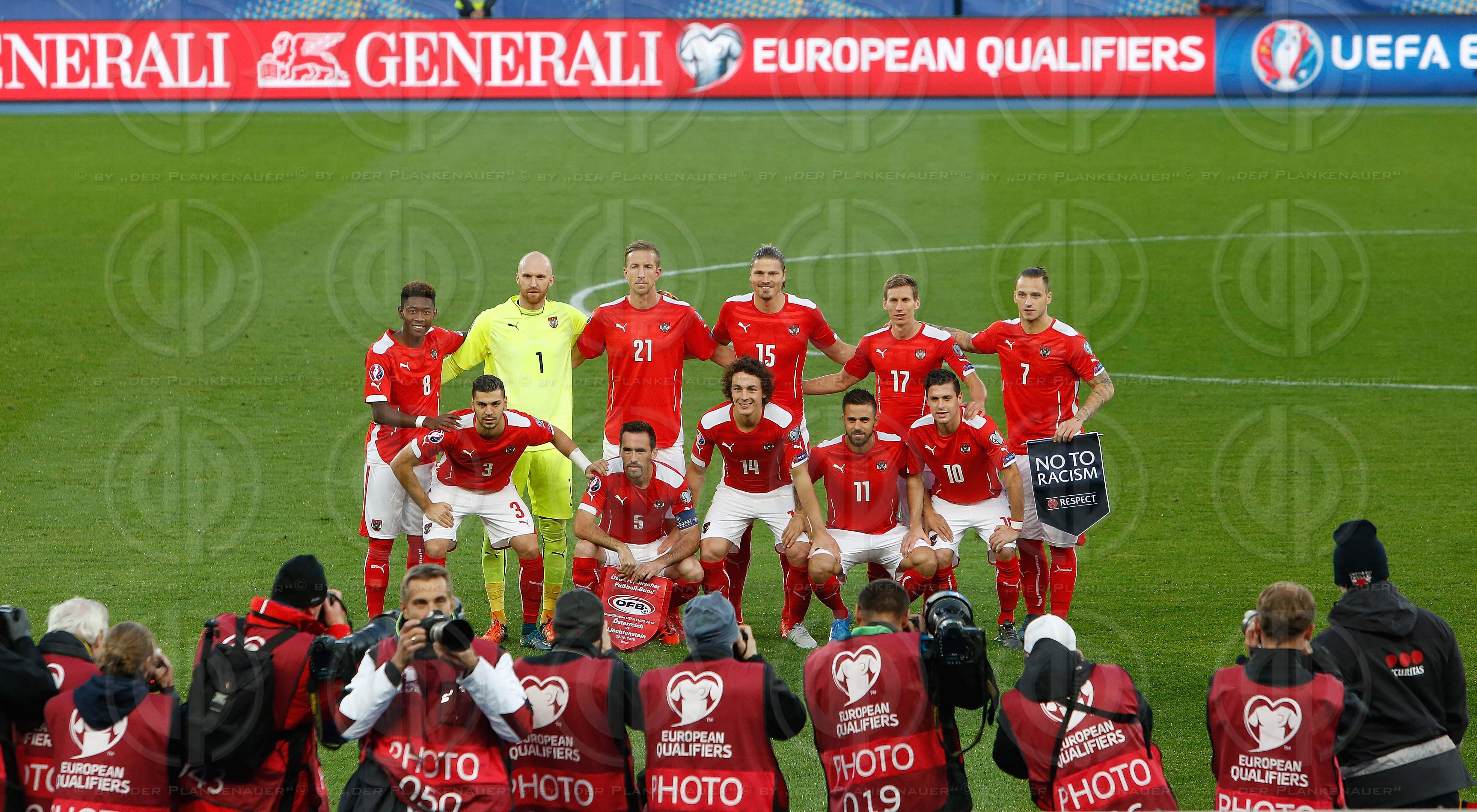 EM-Qualifikationsrunde Oesterreich vs. Liechtenstein (3:0)