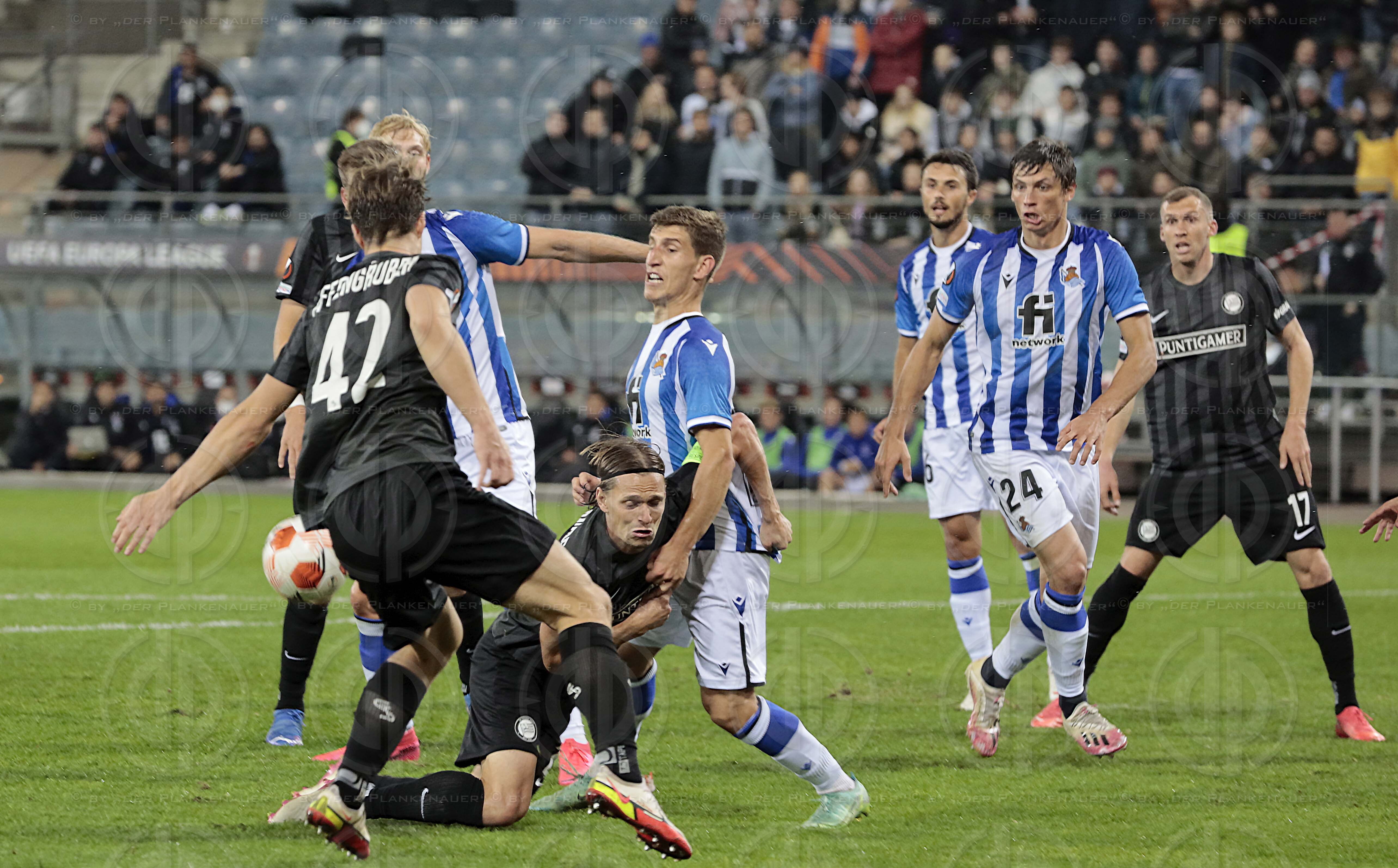 UEL-Gruppe B SK Sturm vs. Real Sociedad (0:1) am 21.10.2021