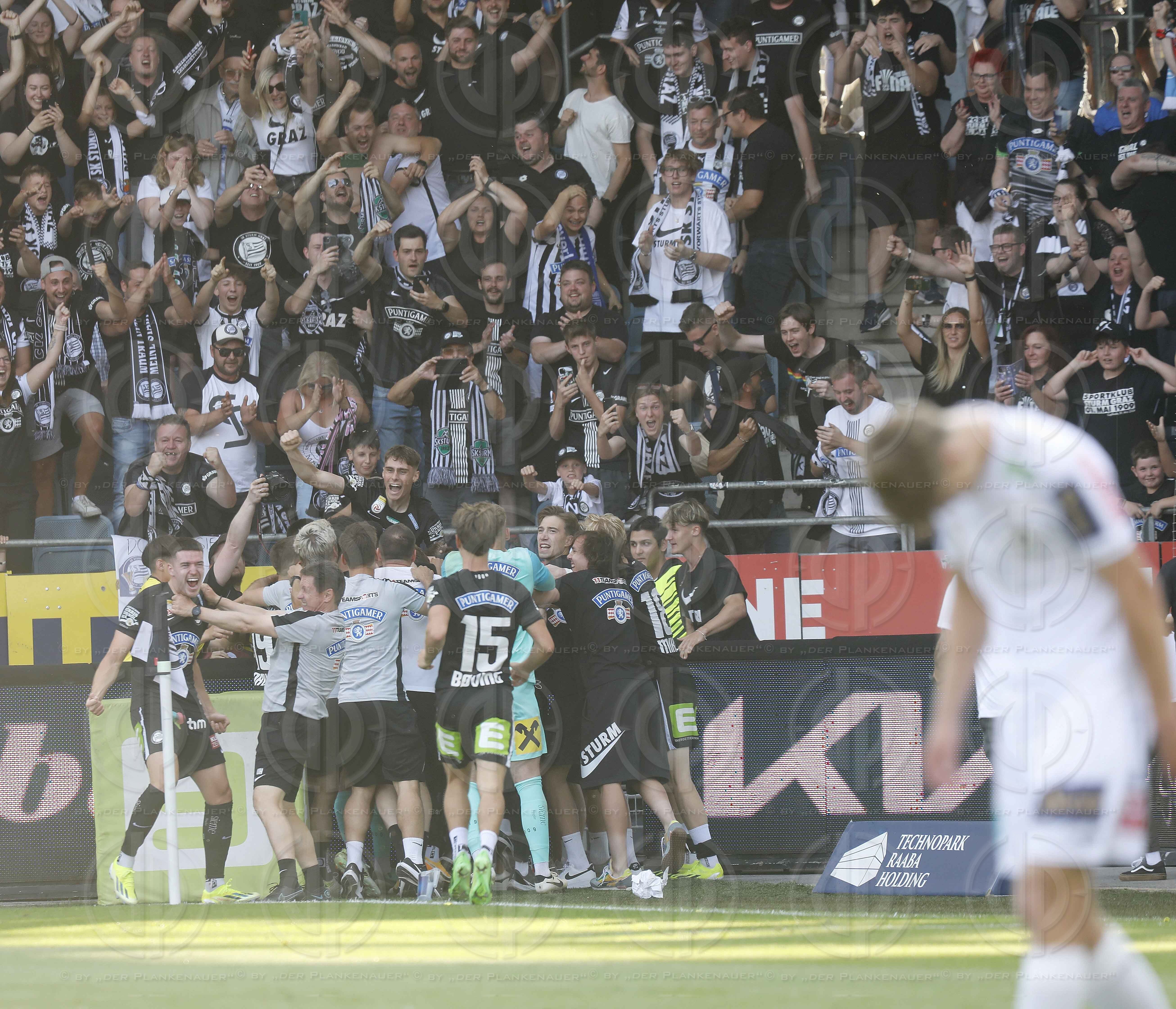 SK Sturm vs. SK Austria Klagenfurt (2:0) am 19.05.2024