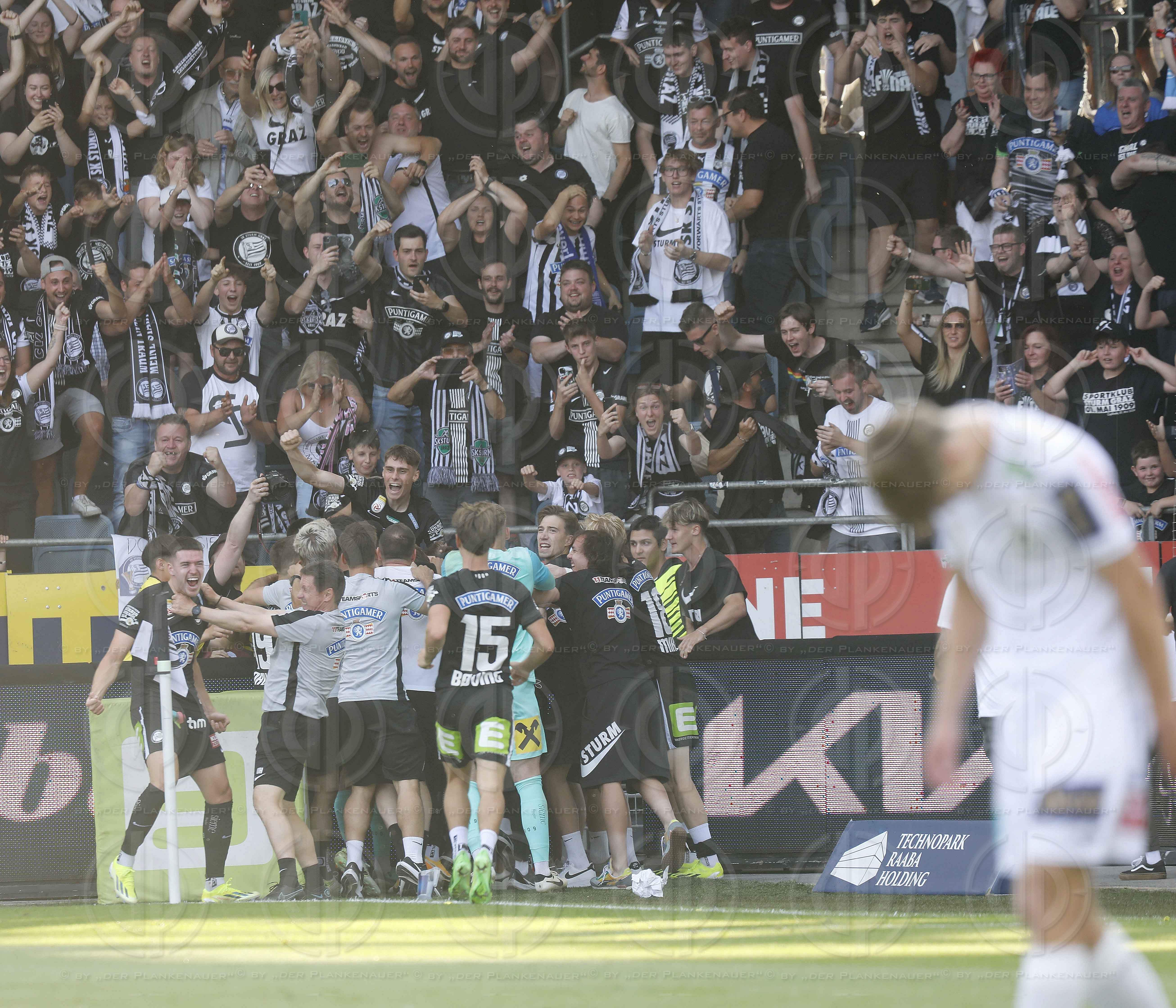 SK Sturm vs. SK Austria Klagenfurt (2:0) am 19.05.2024