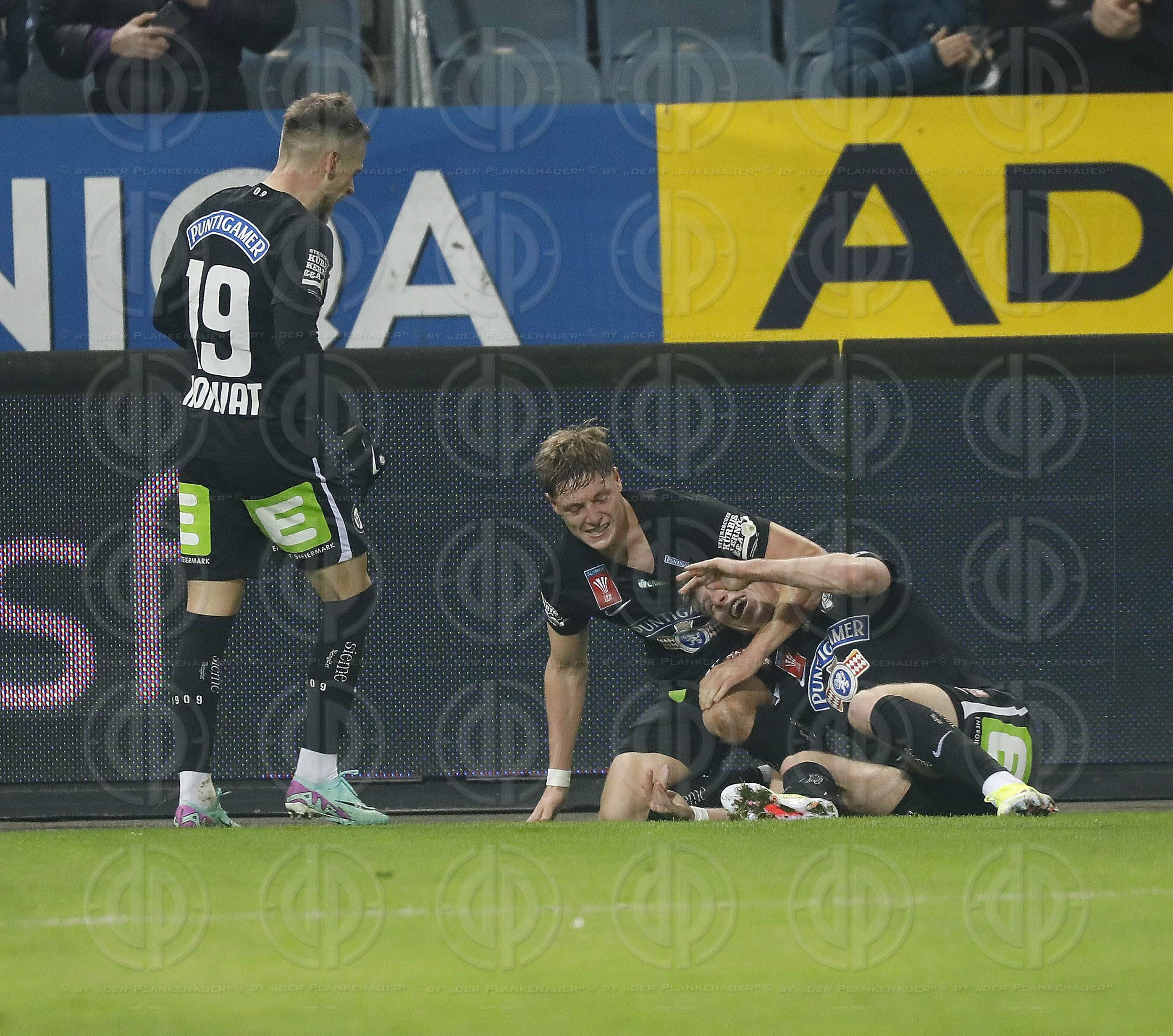 Cup SK Sturm vs. FK Austria Wien (2:0) am 02.02.2024