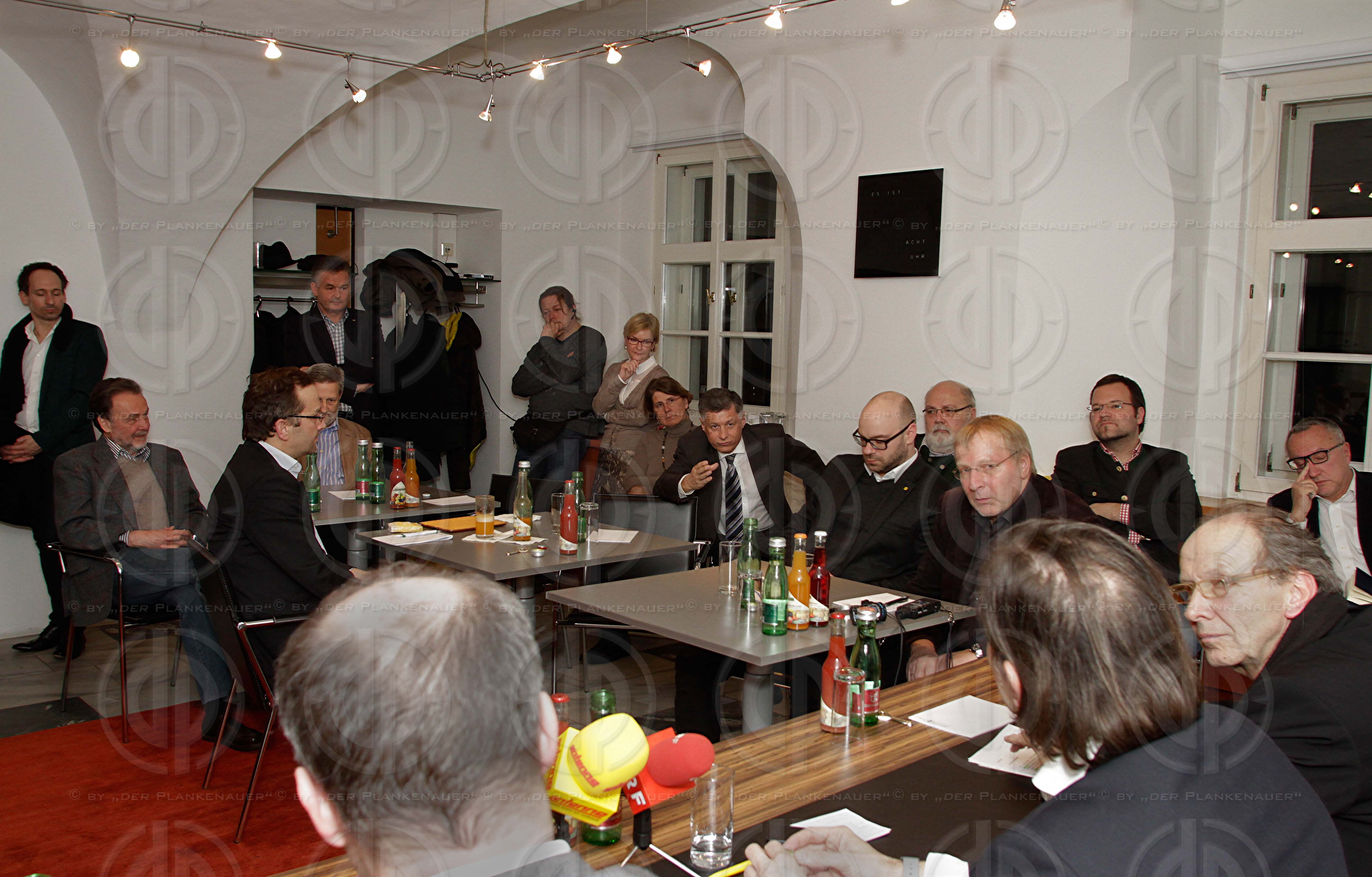 Mediengespraech mit den Styria-Vorstaenden