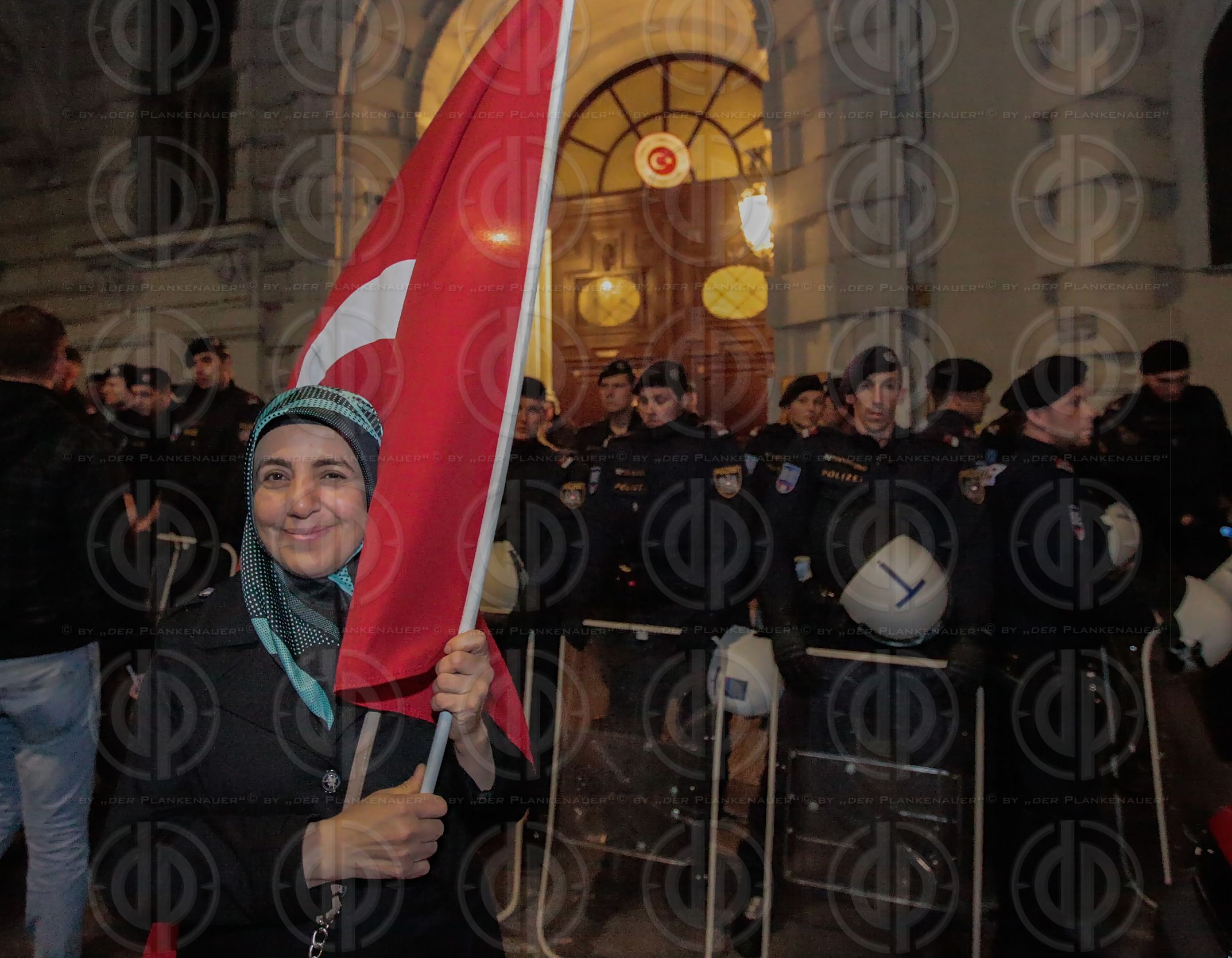 Militaerputsch Tuerkei - Demo in Wien