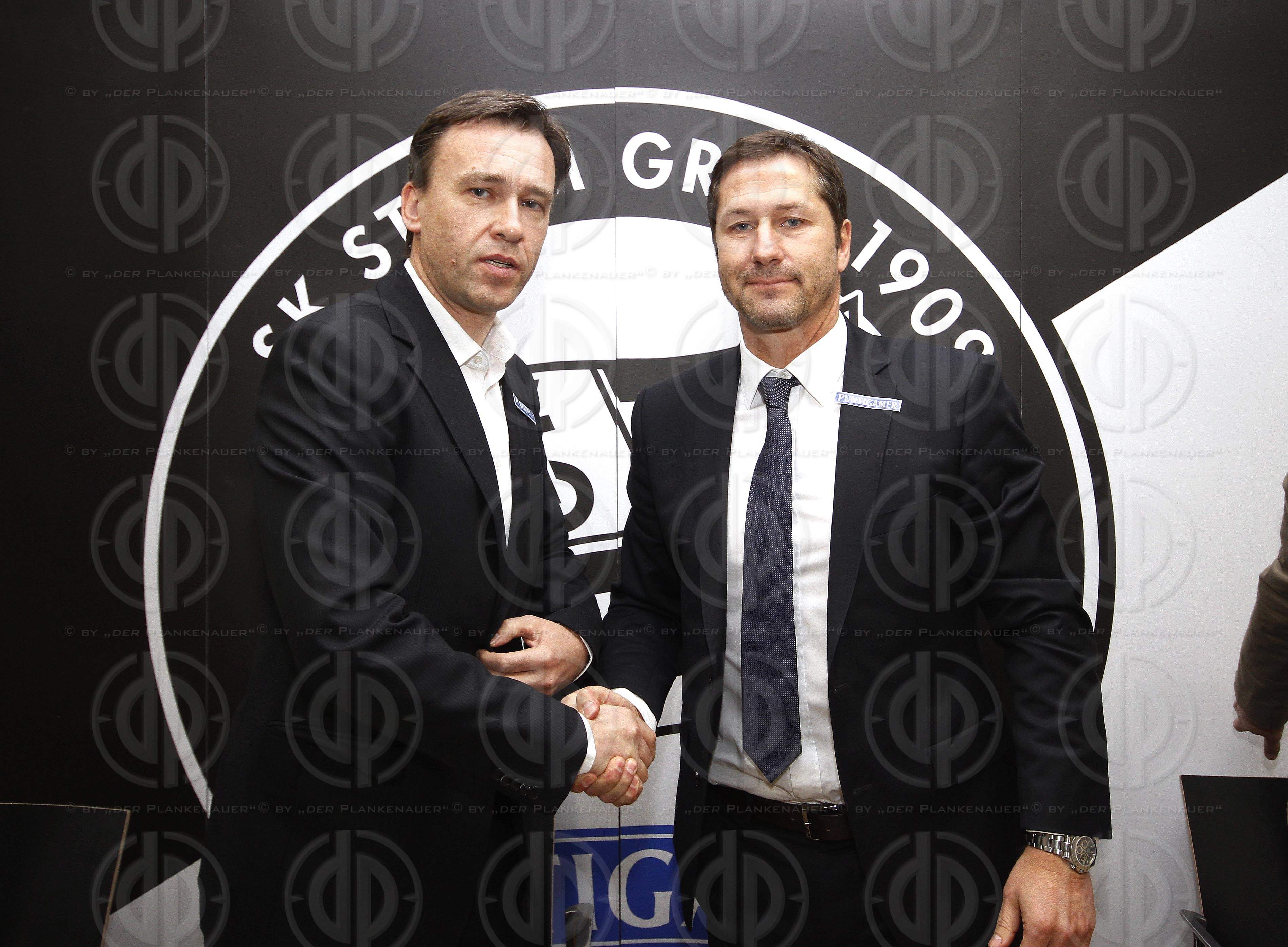 SK Sturm Pressekonferenz