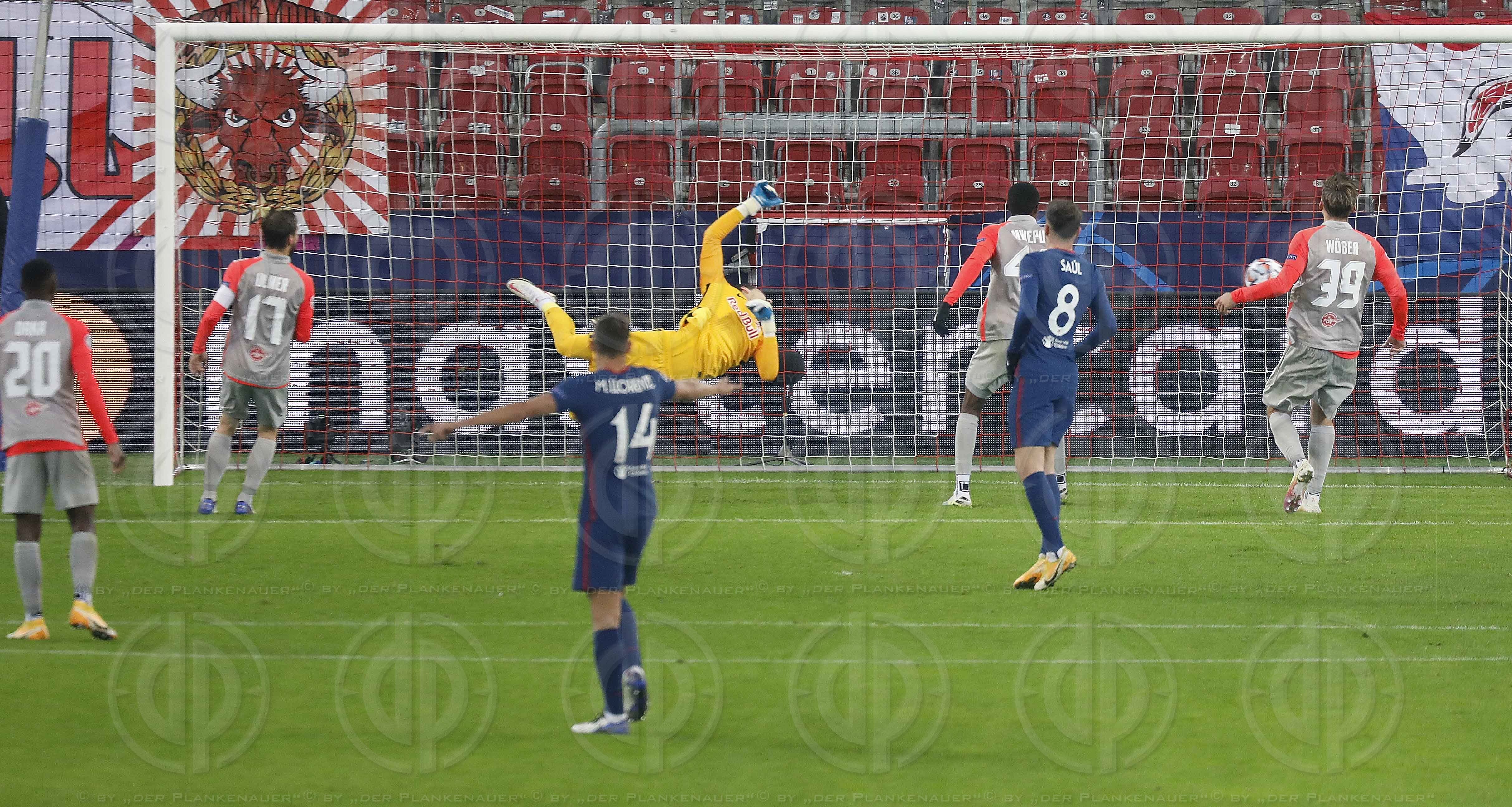 CL FC Red Bull Salzburg vs. Atletico Madrid (0:2),  09.12.2020