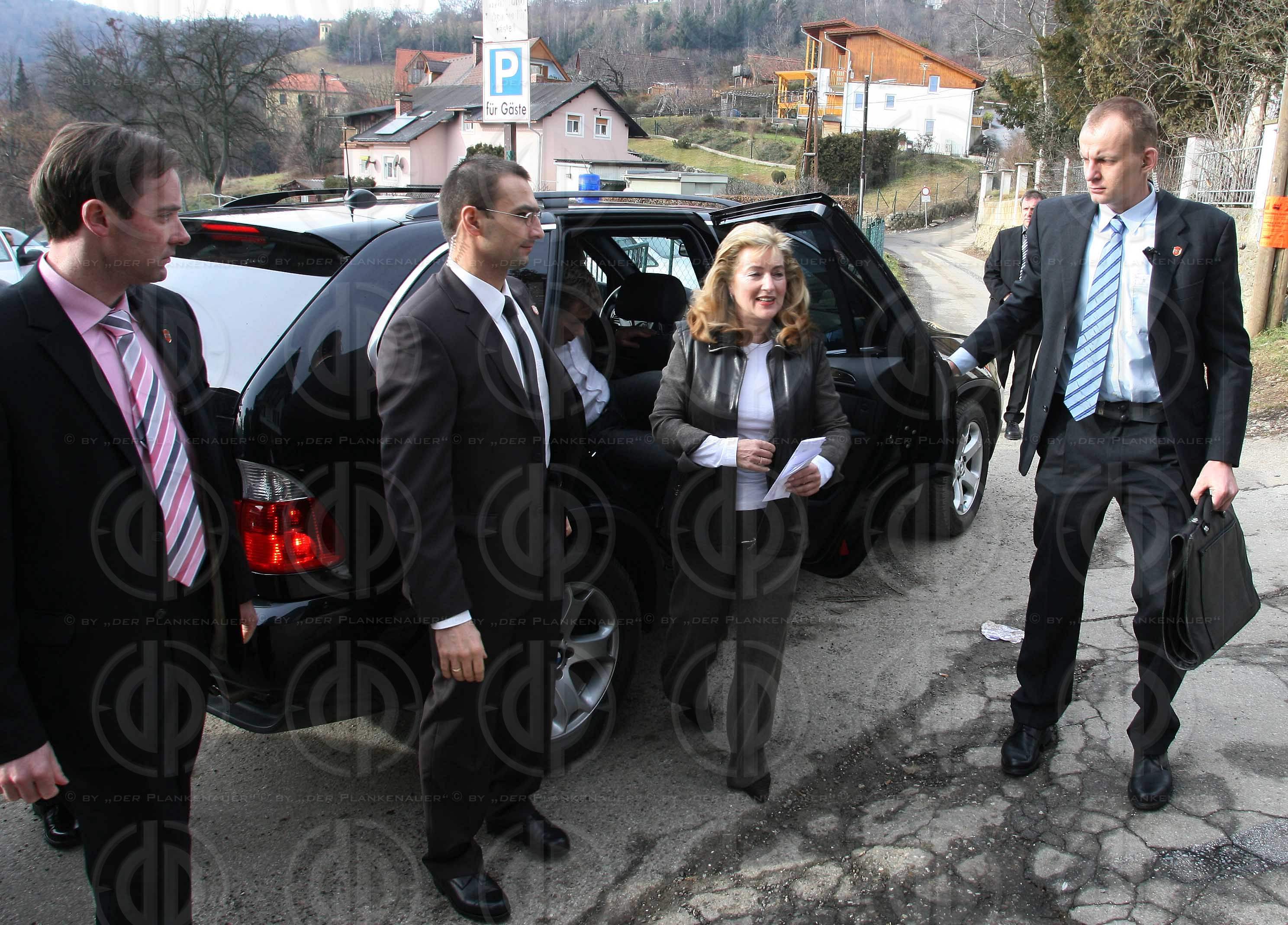 GR-Wahl Graz 2008 - Stimmabgabe der Spitzenkandidaten