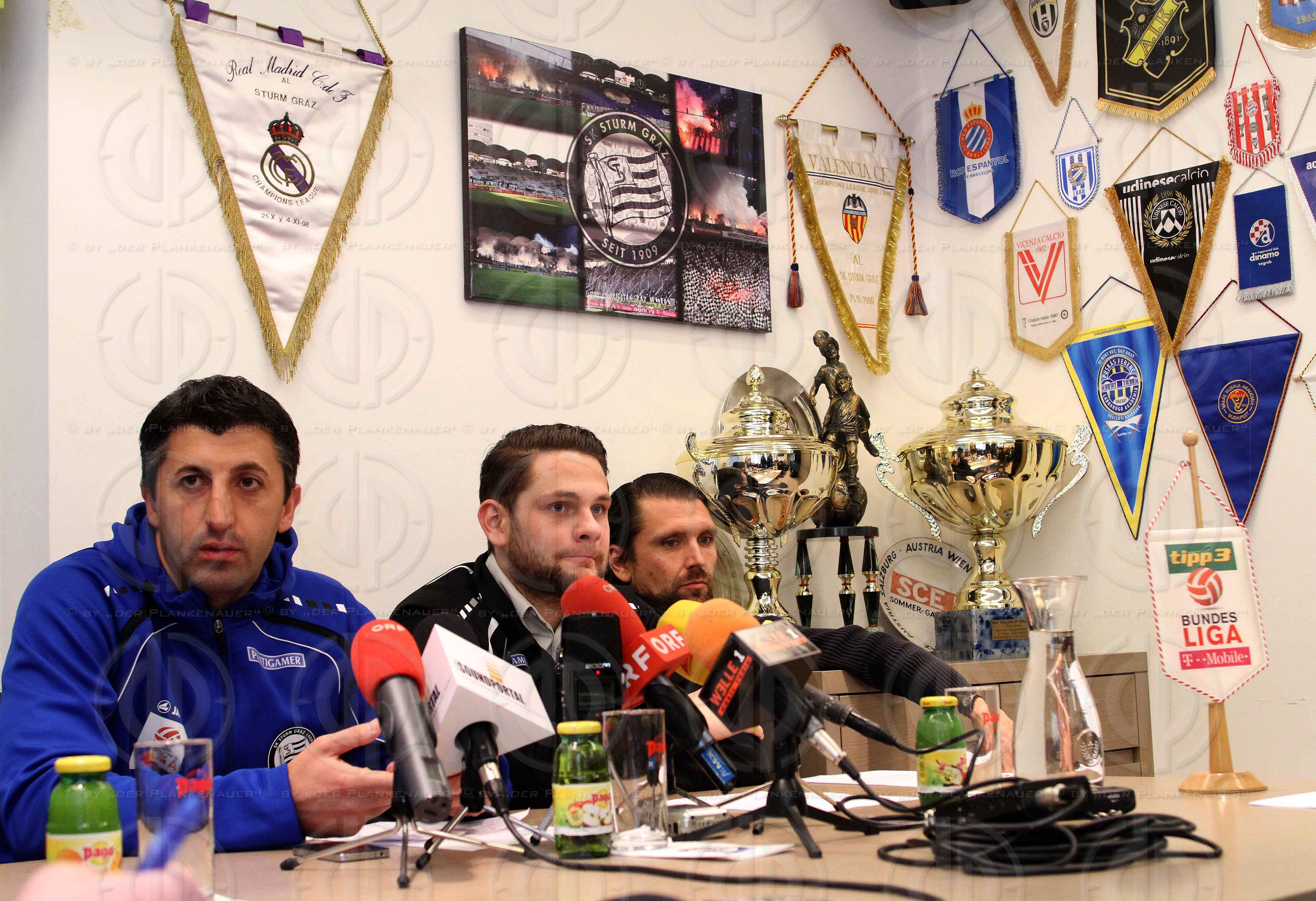 SK Sturm Pressekonferenz
