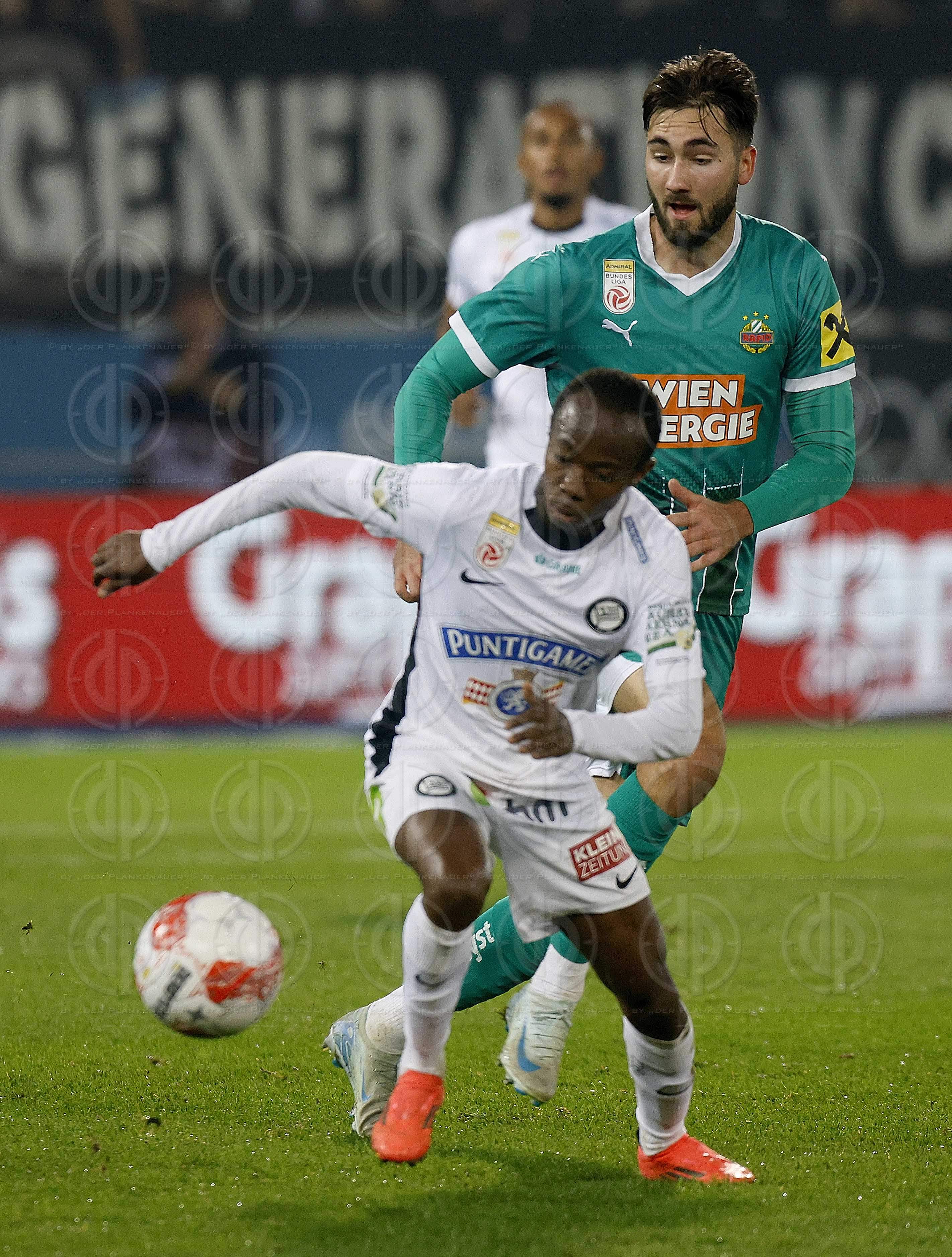 SK Sturm vs. SK Rapid (1:1) am 02.11.2024