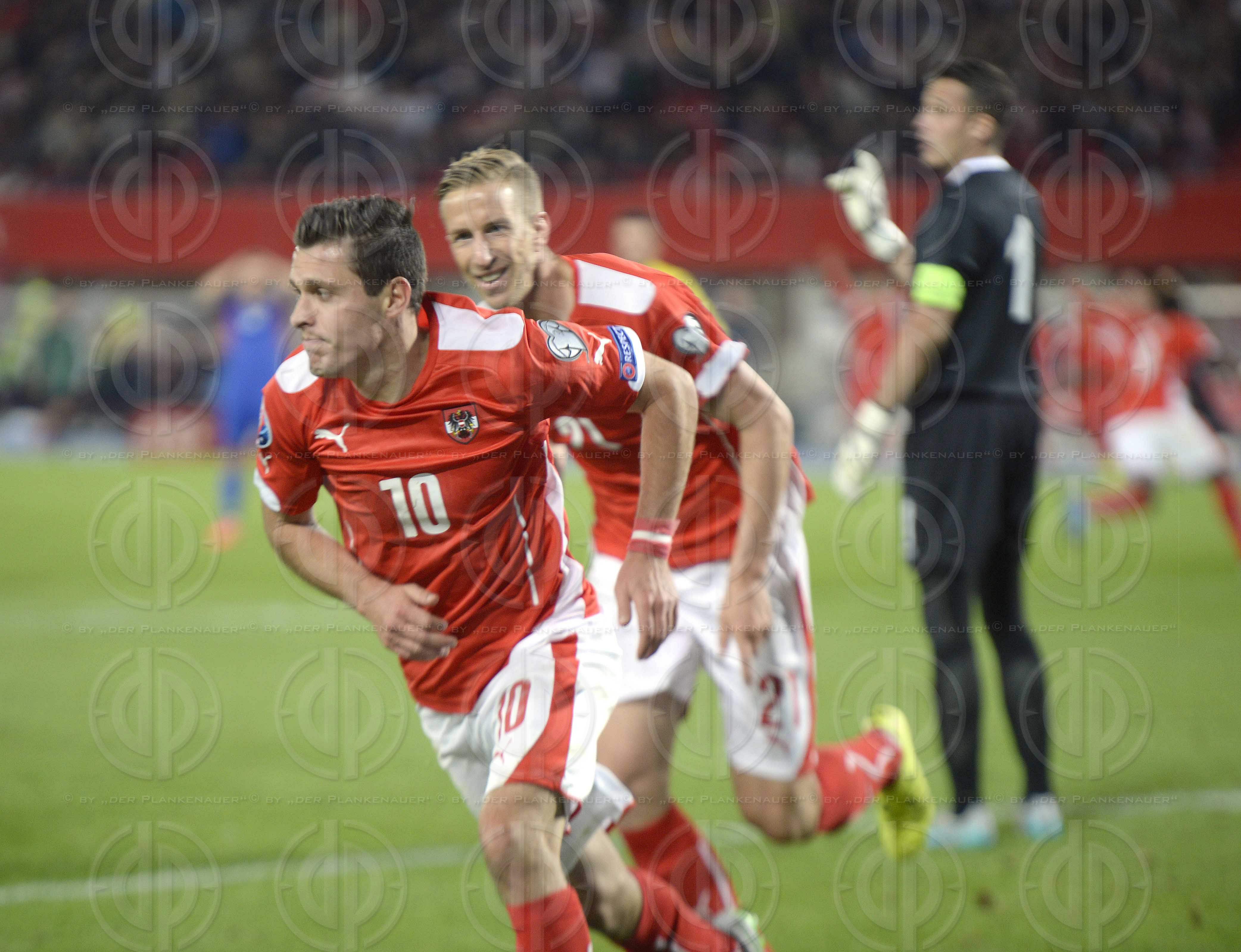 EM-Qualifikationsrunde Oesterreich vs. Moldawien (1:0)