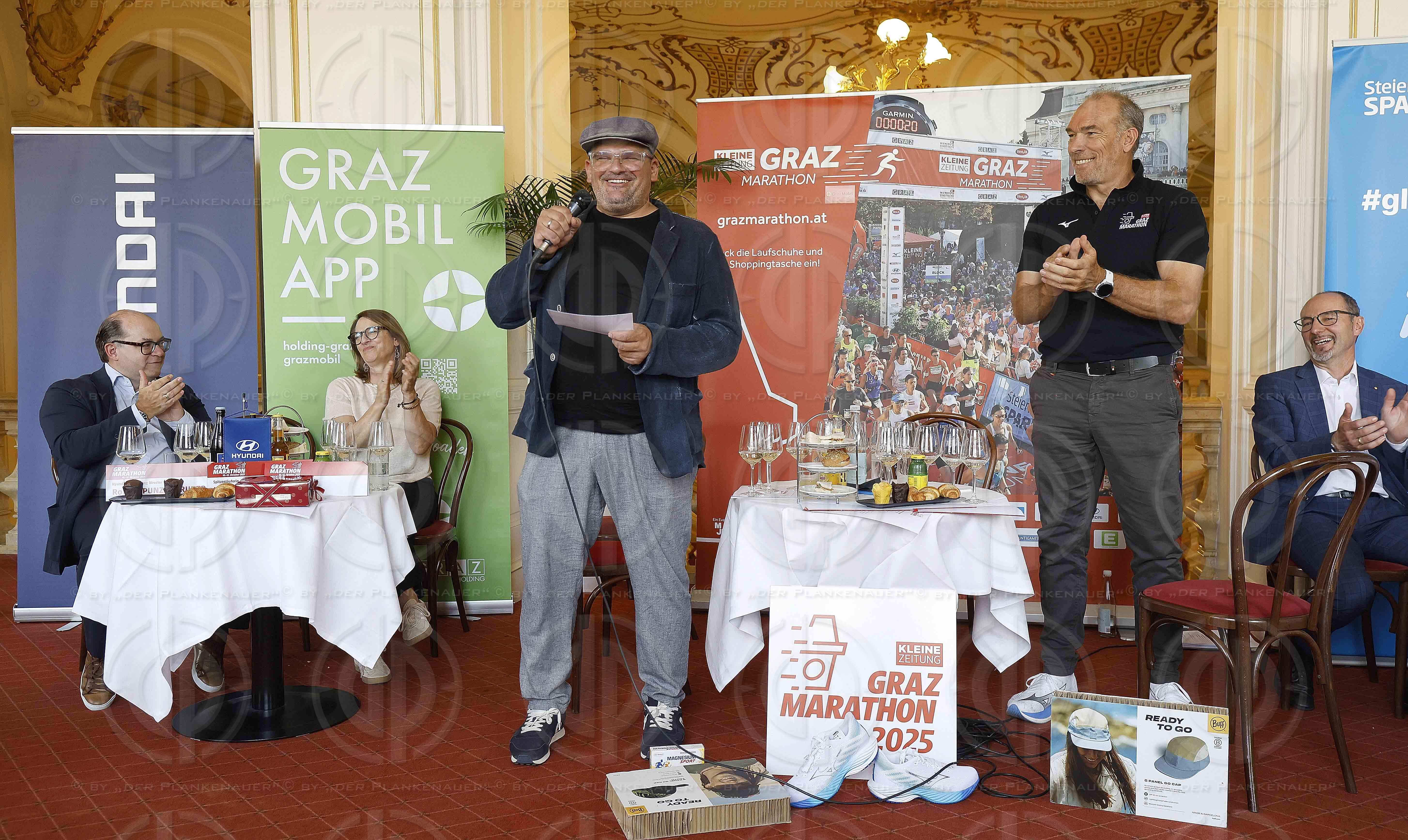 Graz Marathon Pressekonferenz und Weinverkostung am 05.06.2025