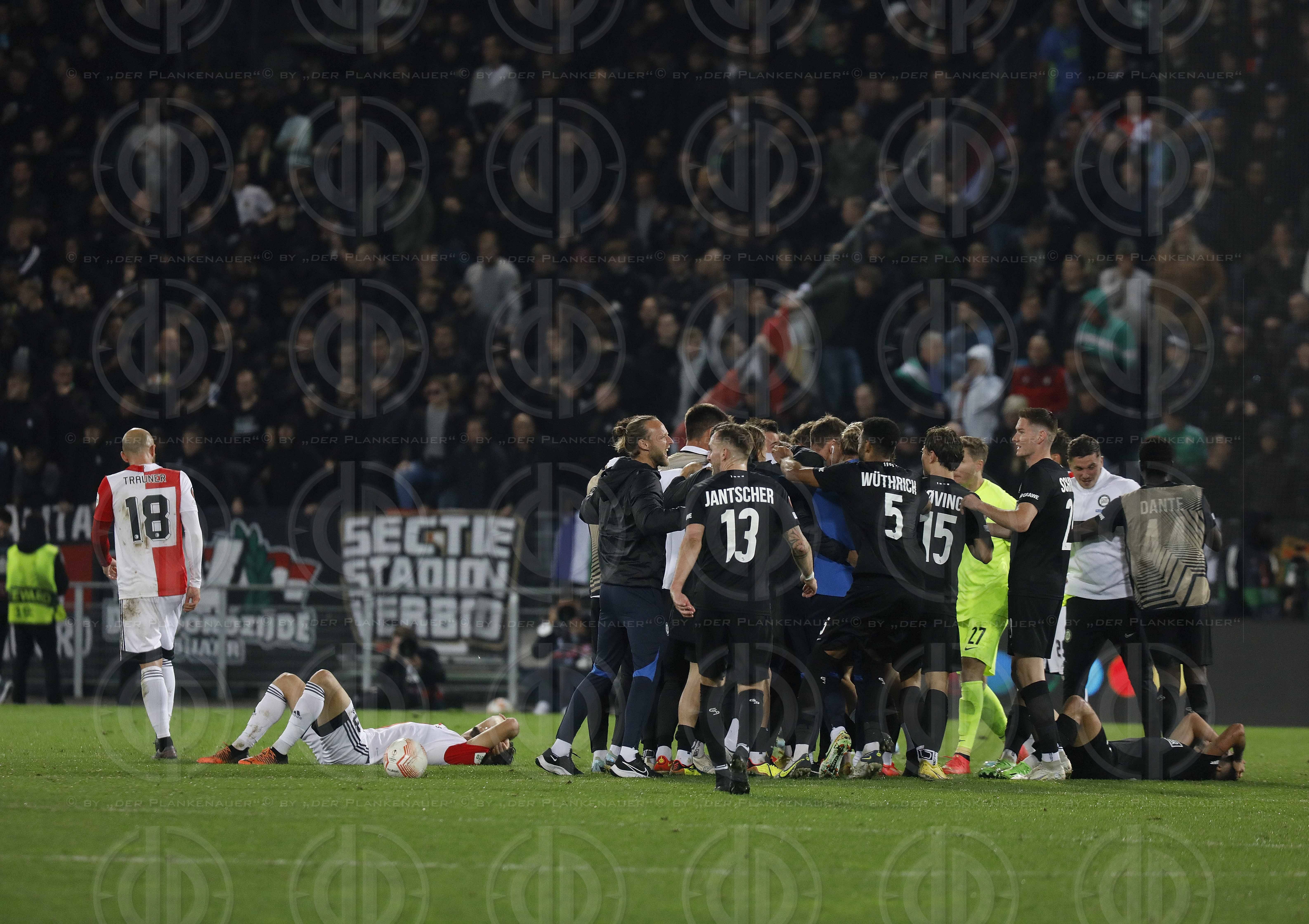 UEL SK Sturm vs. Feyenoord (1:0) am 27.10.2022