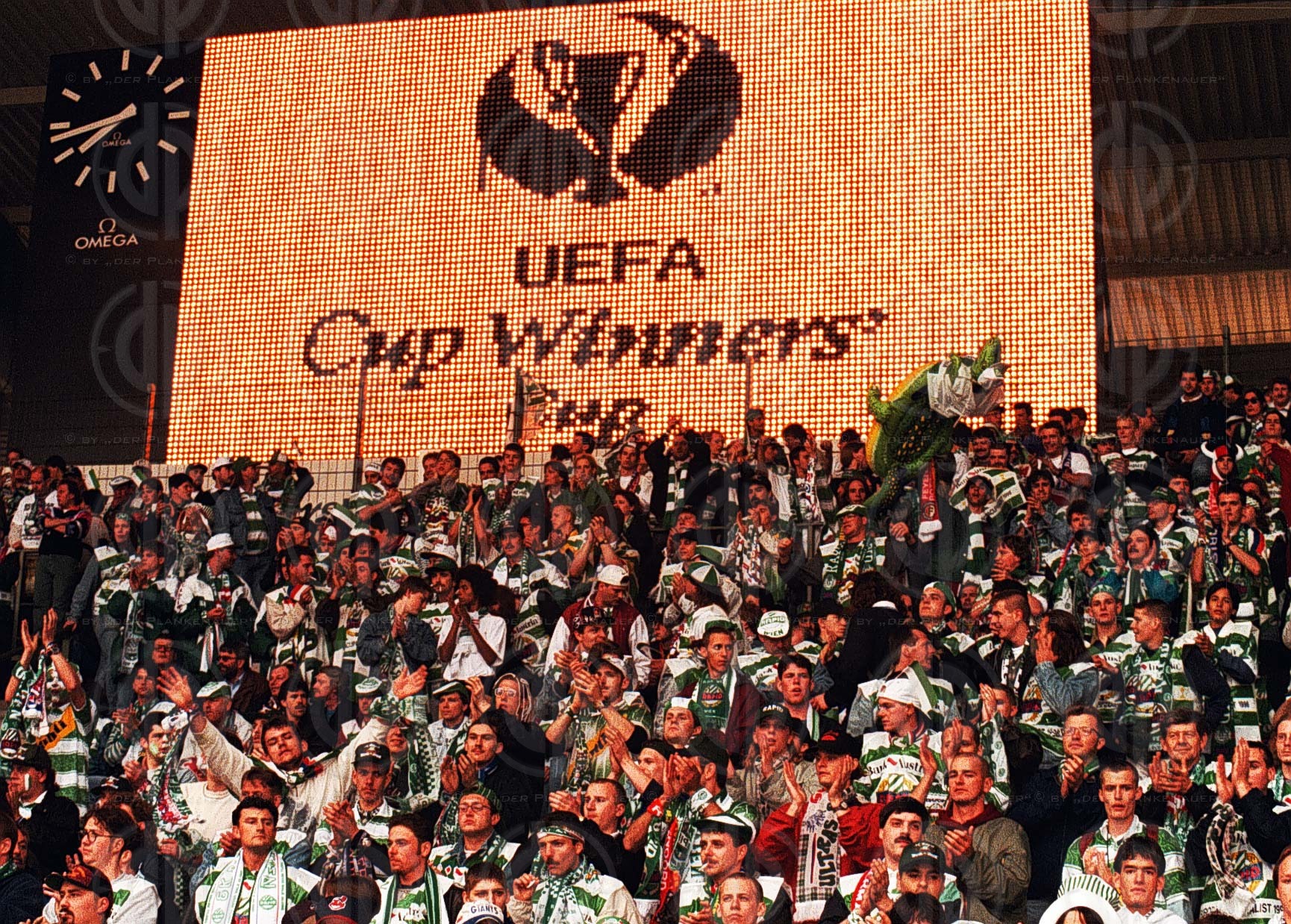 Europacup der Pokalsieger Rapid vs. PSG (0:1)