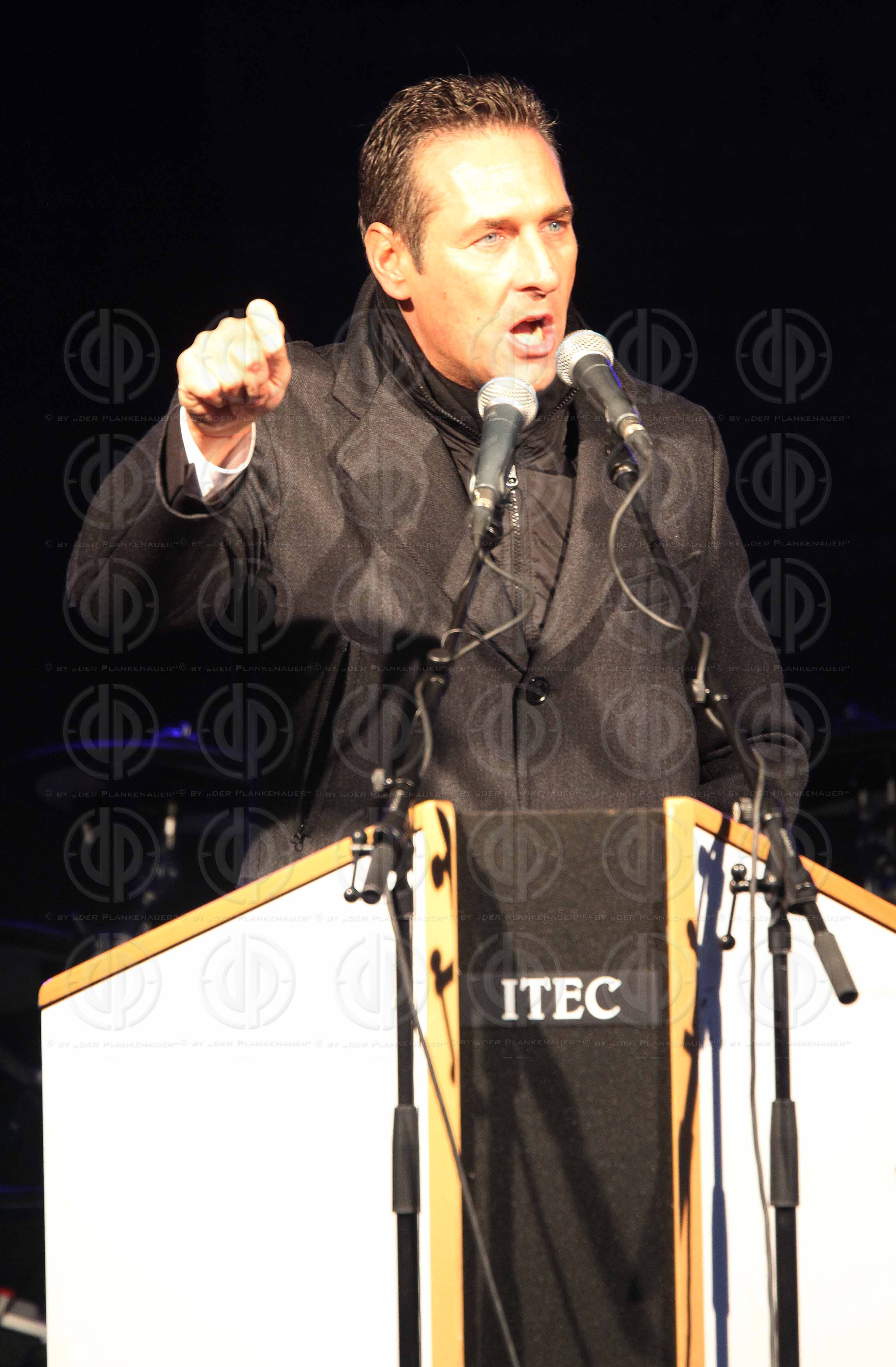 GR Wahl Graz 2012 - Schlusskundgebung FPÖ