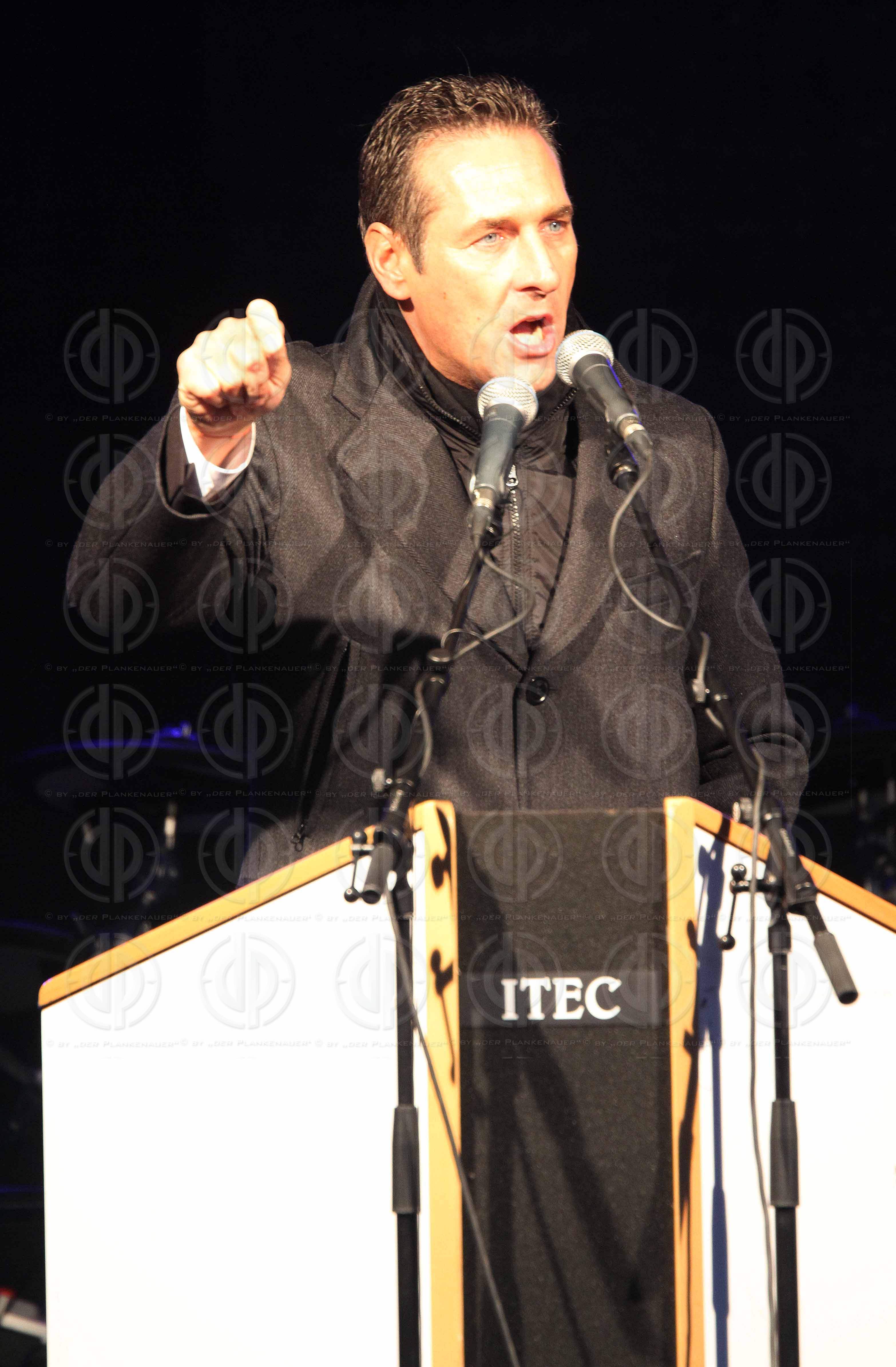 GR Wahl Graz 2012 - Schlusskundgebung FPÖ