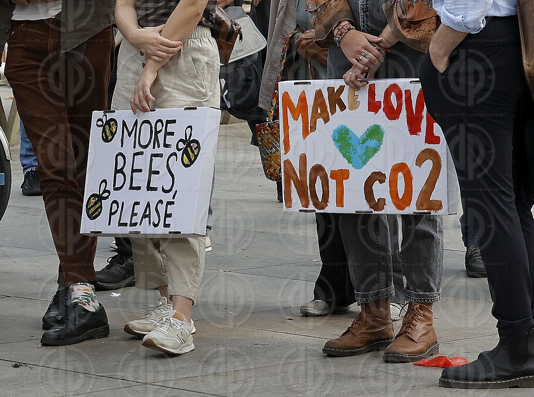 Klima-Demo der letzten Generation in Graz am 20.09..2024