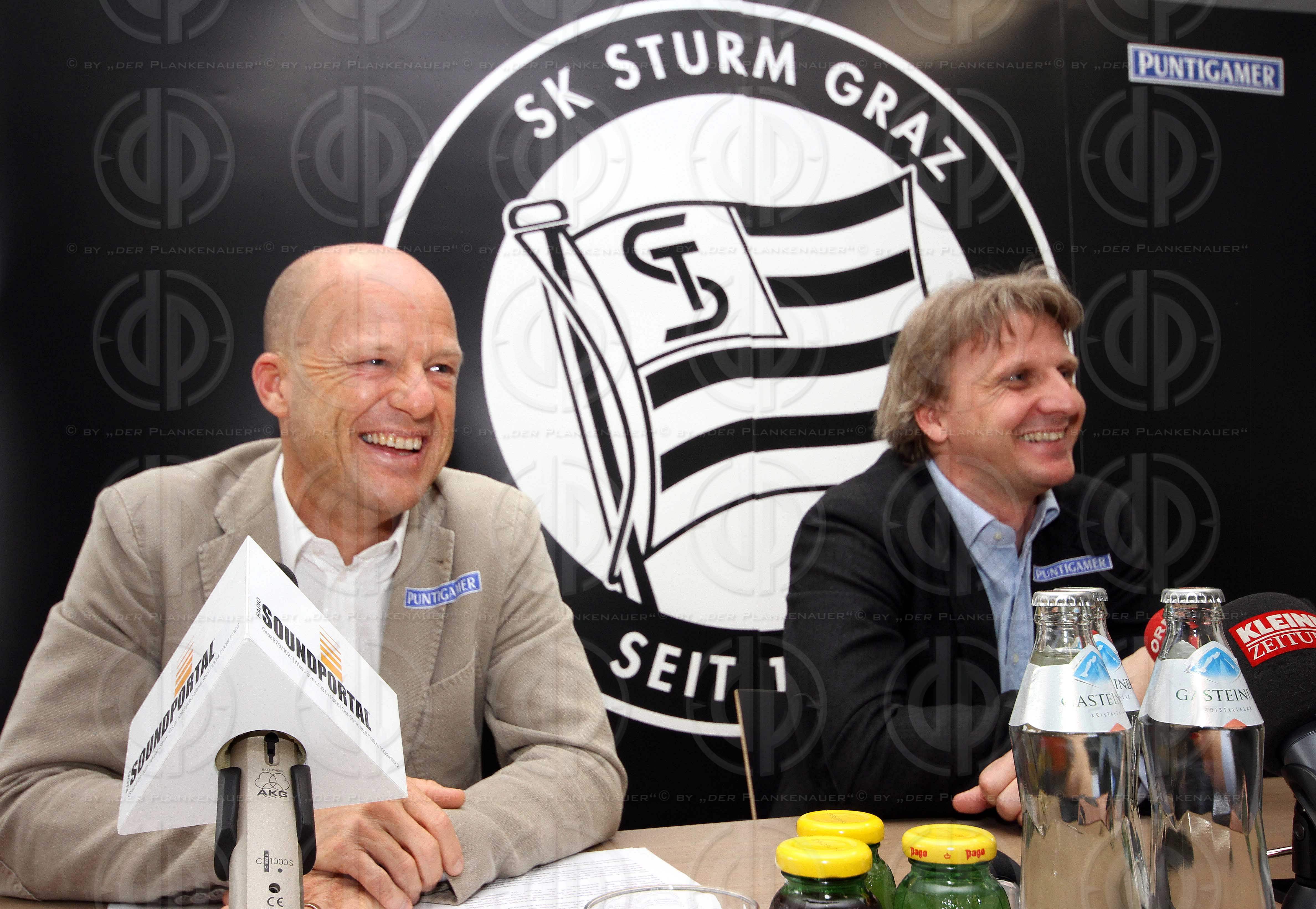 SK Sturm Pressekonferenz - Markus SCHOPP neuer Trainer