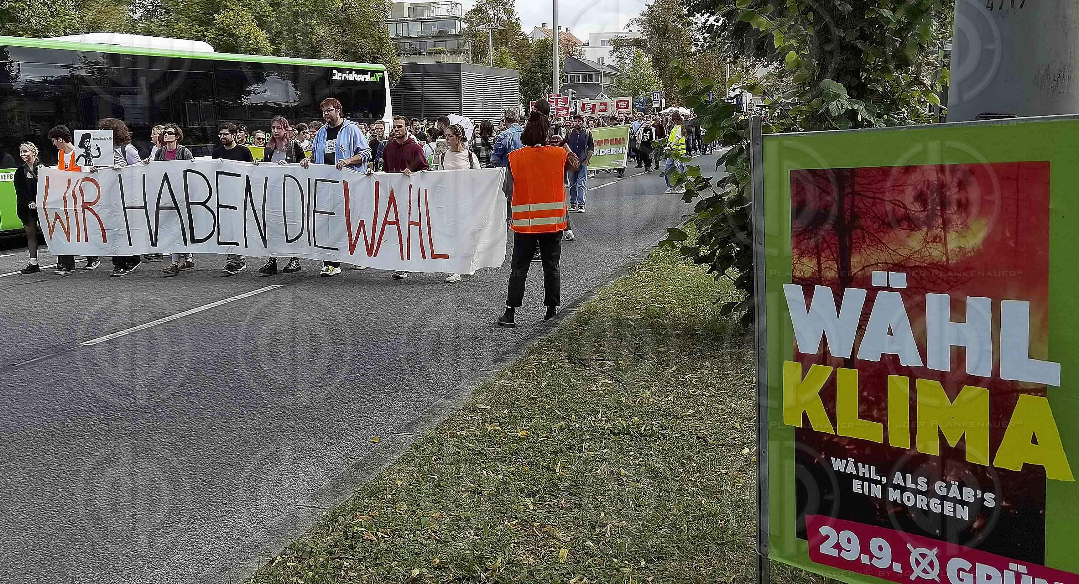 Klima-Demo der letzten Generation in Graz am 20.09..2024