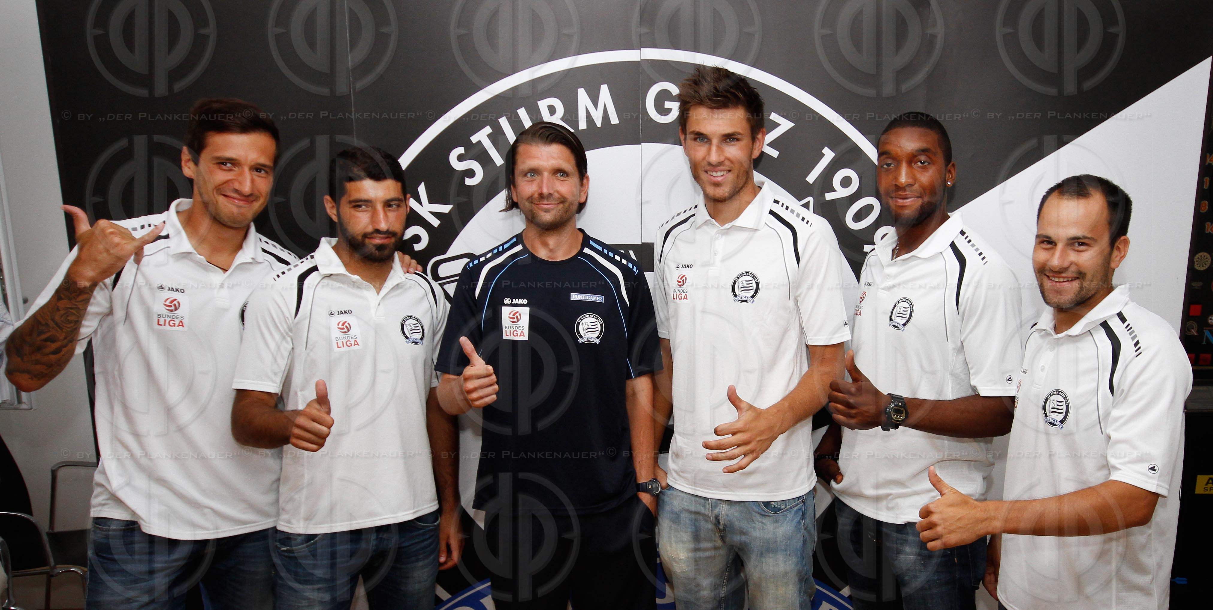 SK Sturm Vorstellung Neuzugänge