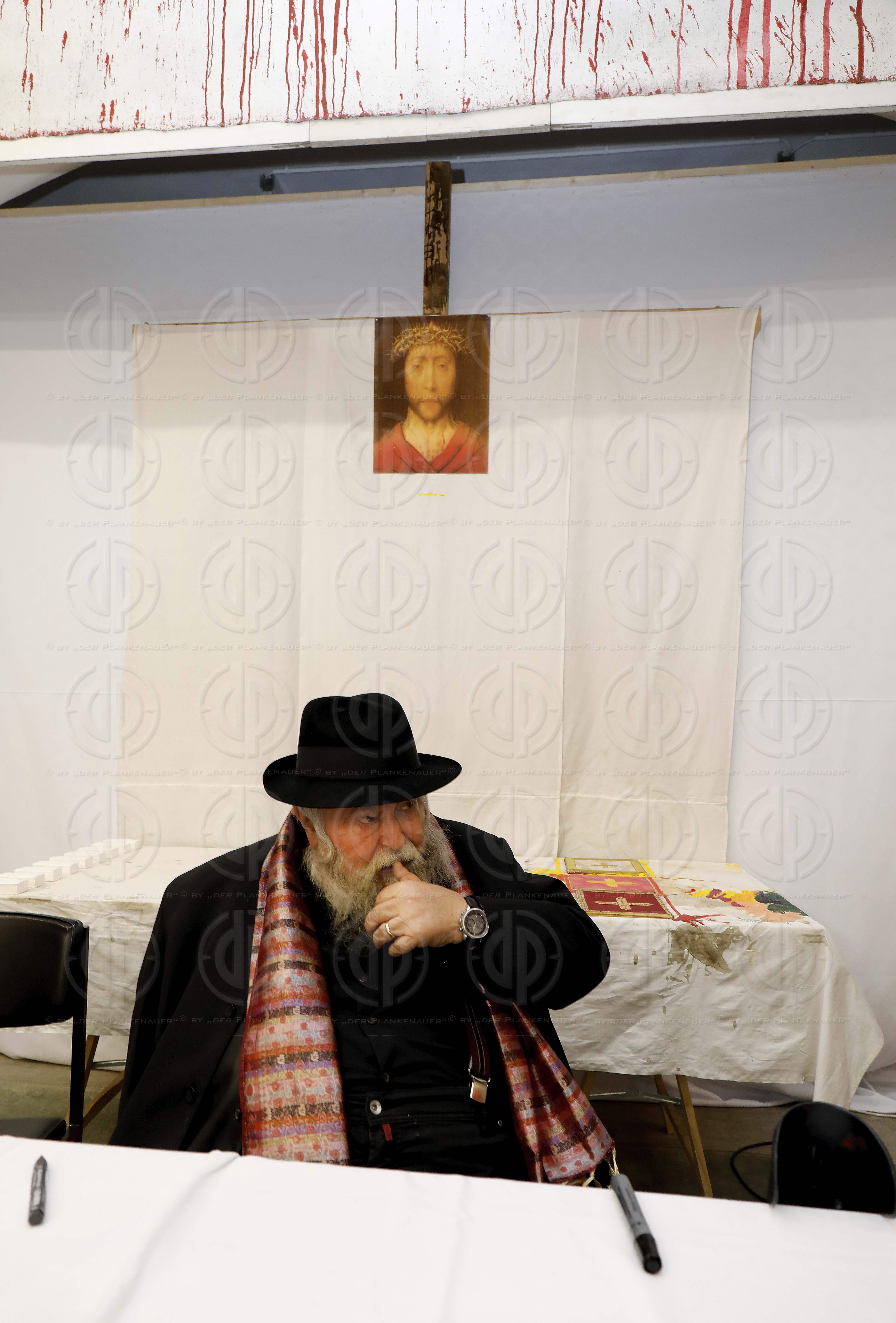 Fruehschoppen mit Hermann NITSCH