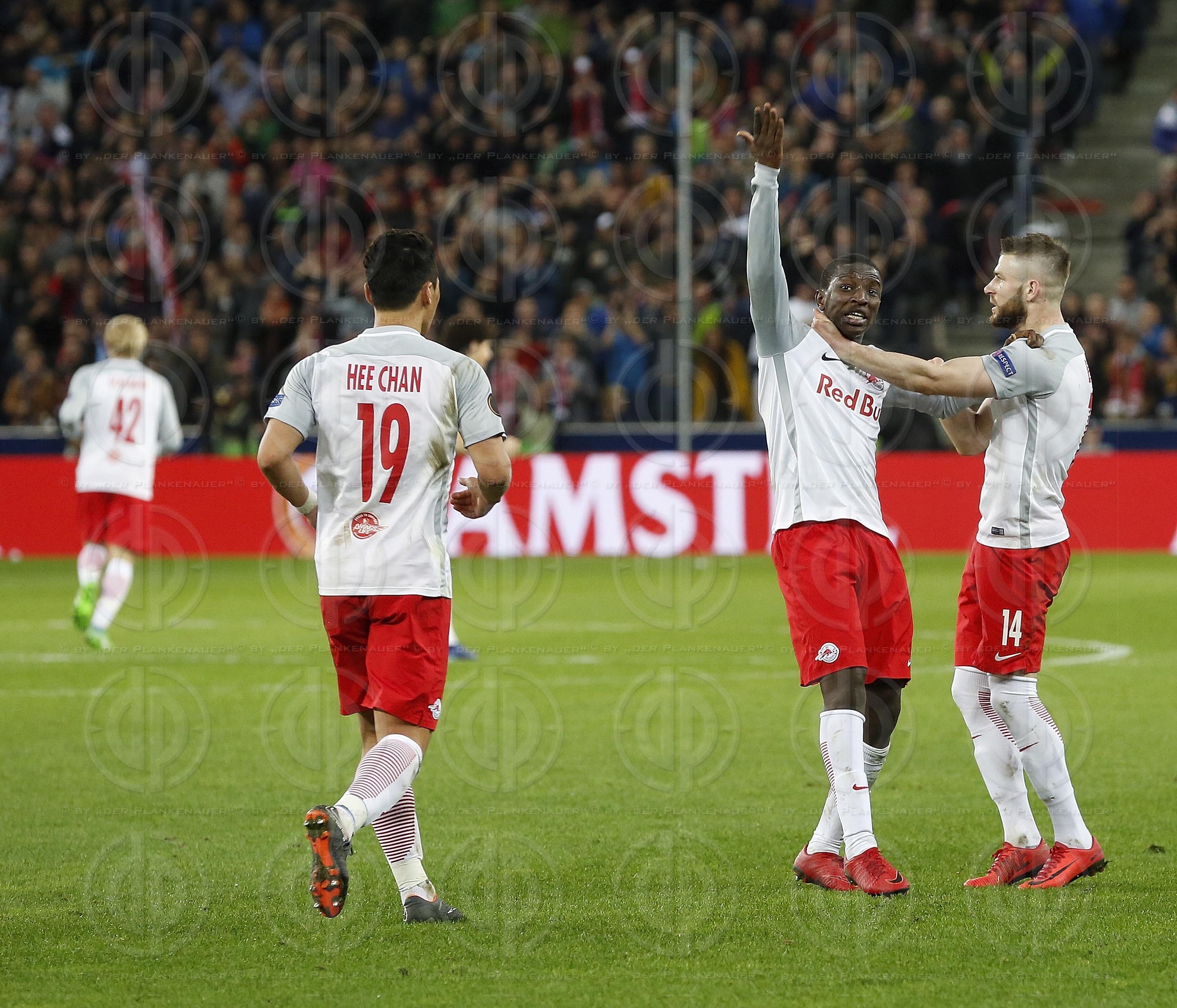 EL FC Salzburg vs. Lazio Rom