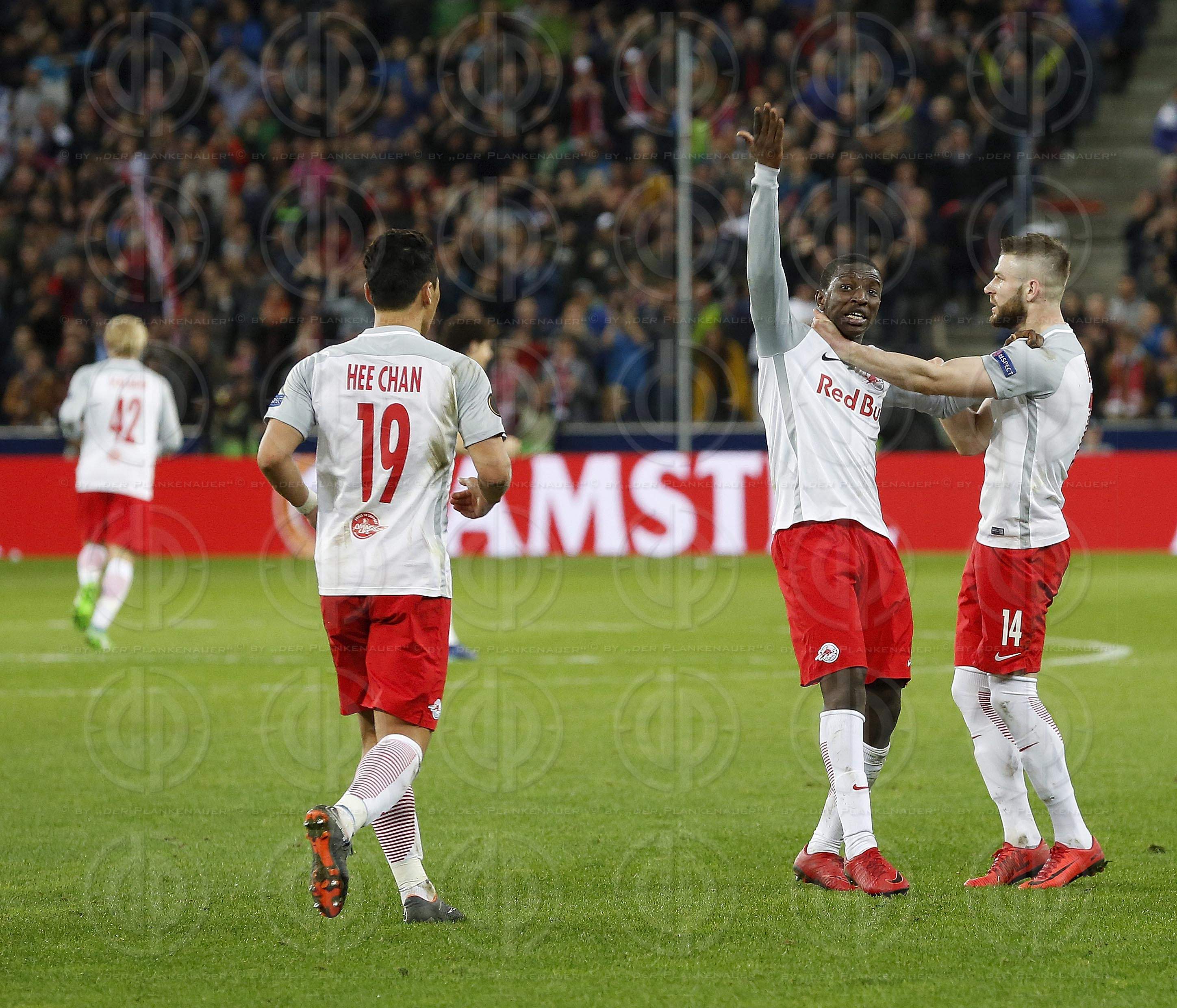 EL FC Salzburg vs. Lazio Rom