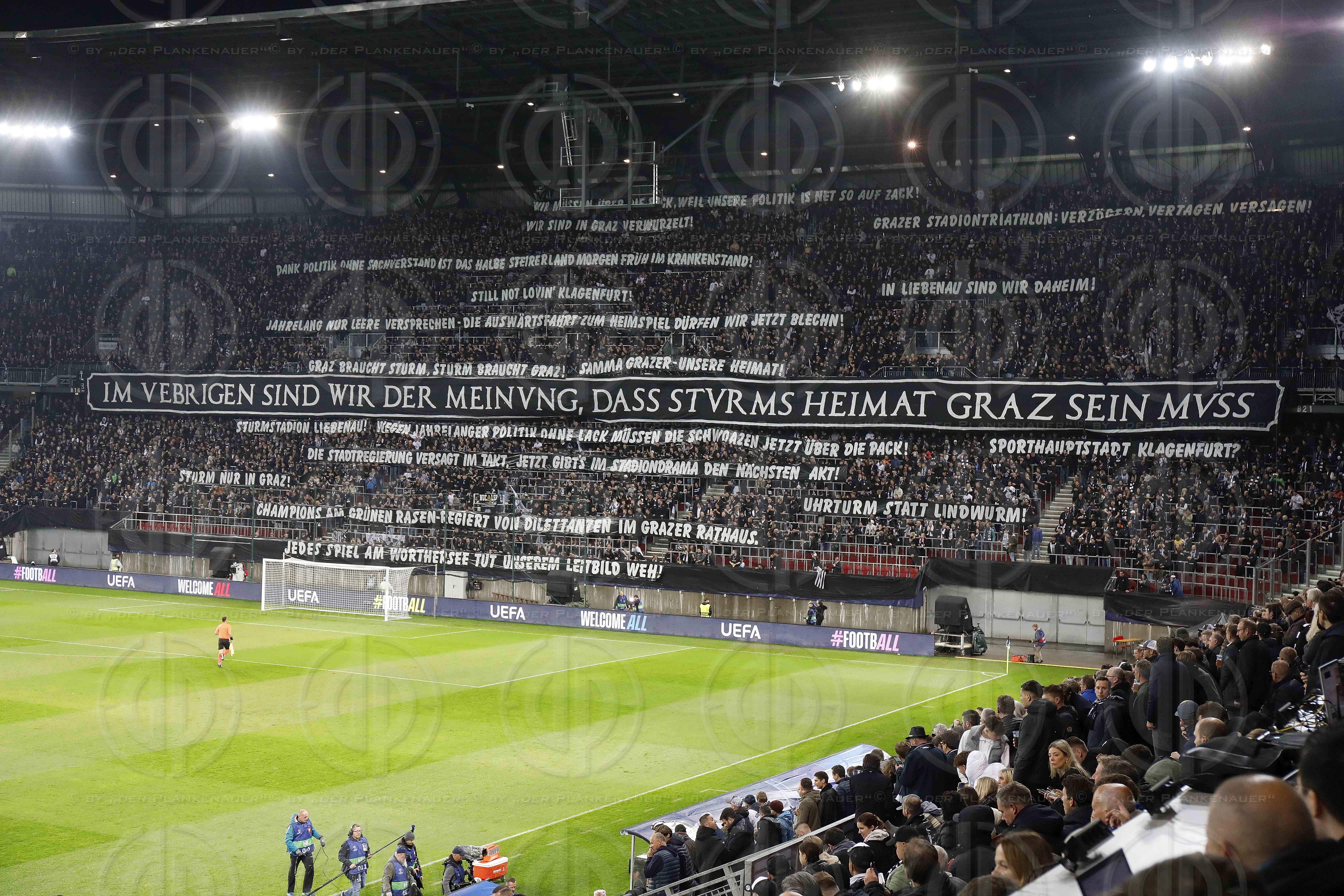 UEFA Champions League SK  Sturm vs. FC Brügge (0:1) in Klagenfu