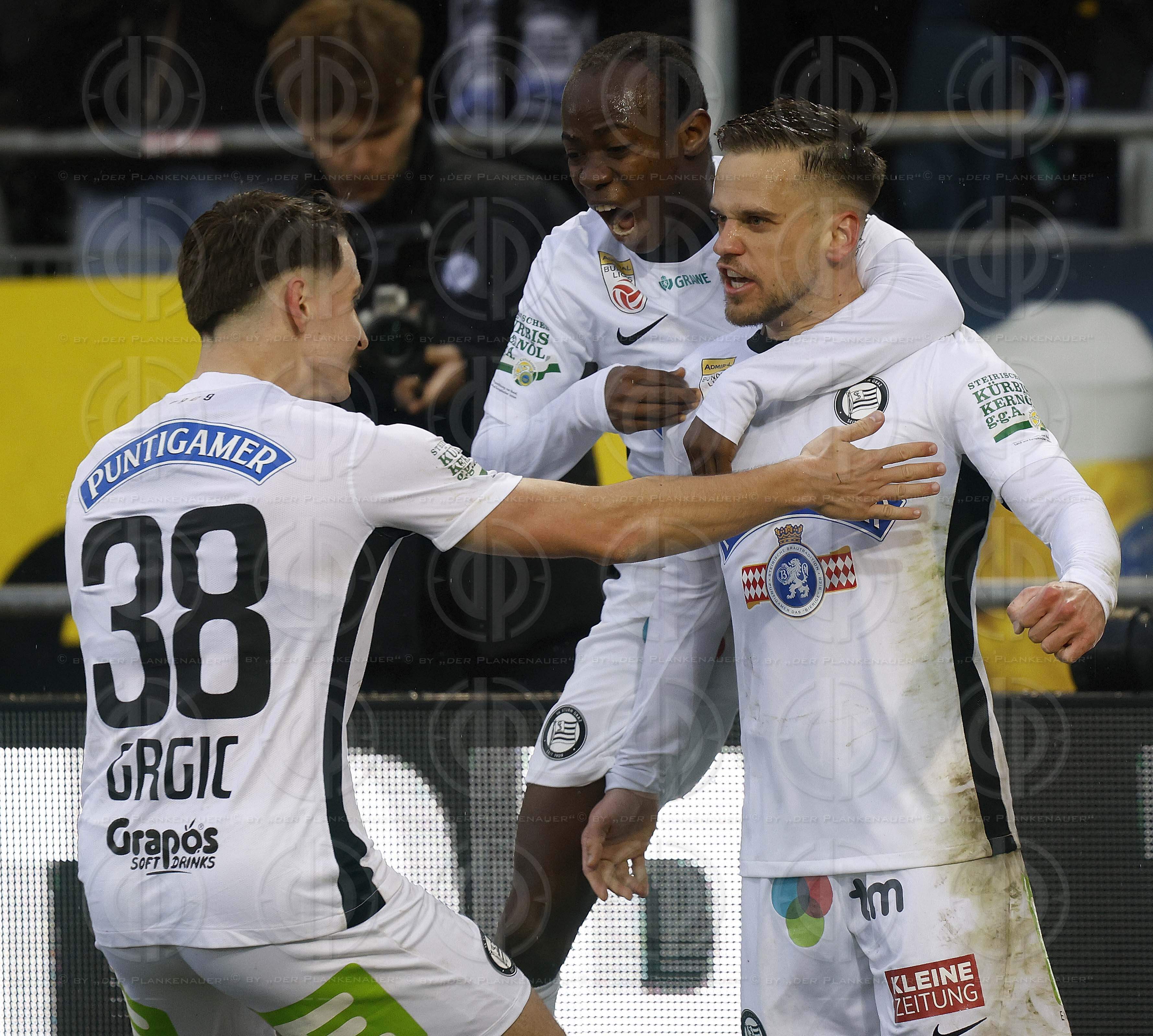 SK Sturm vs. LASK (4:2) am 16.03.2025