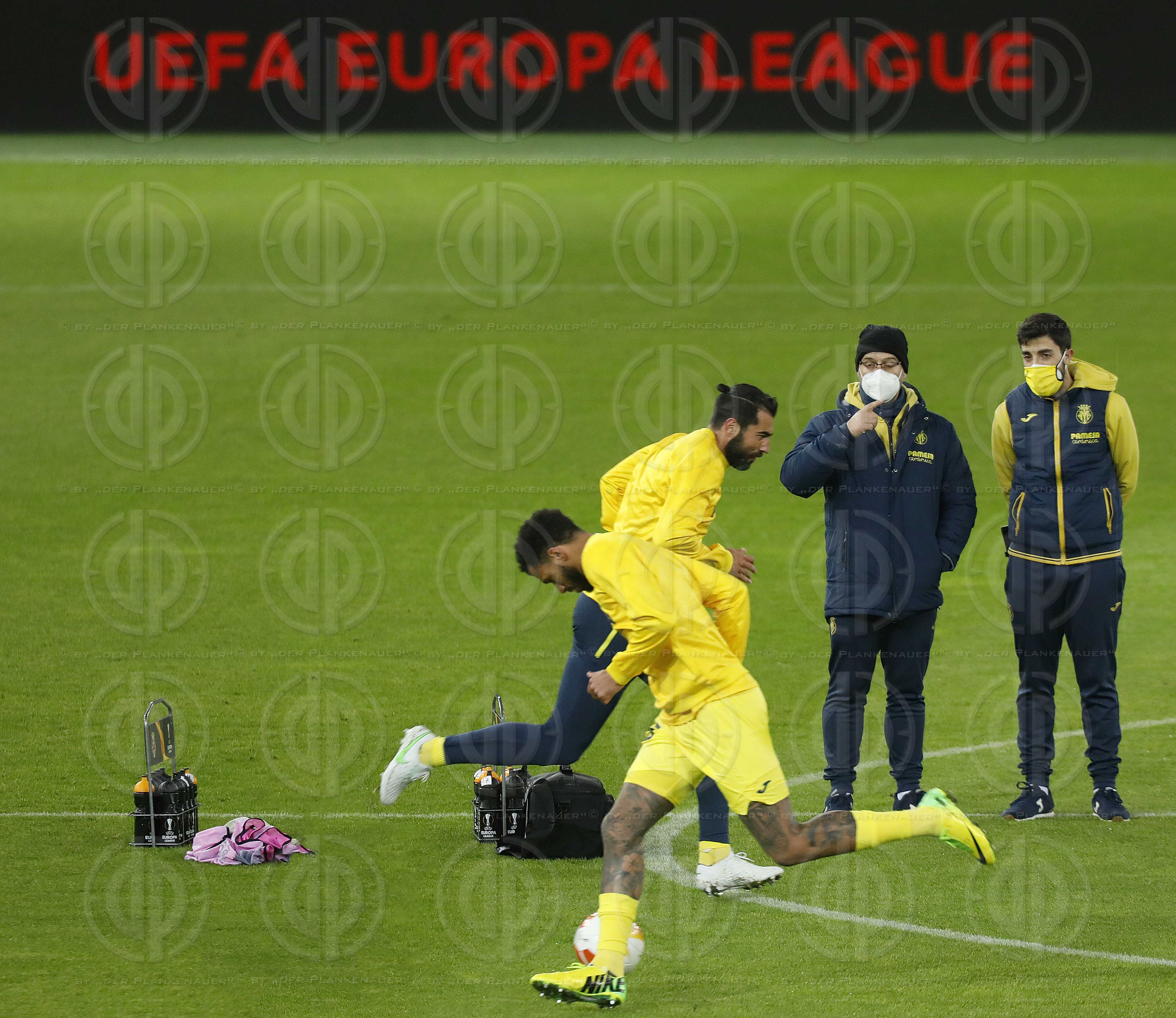 Europa League FC Salzburg vs. Villareal CF (0:2) am 18.02.2021