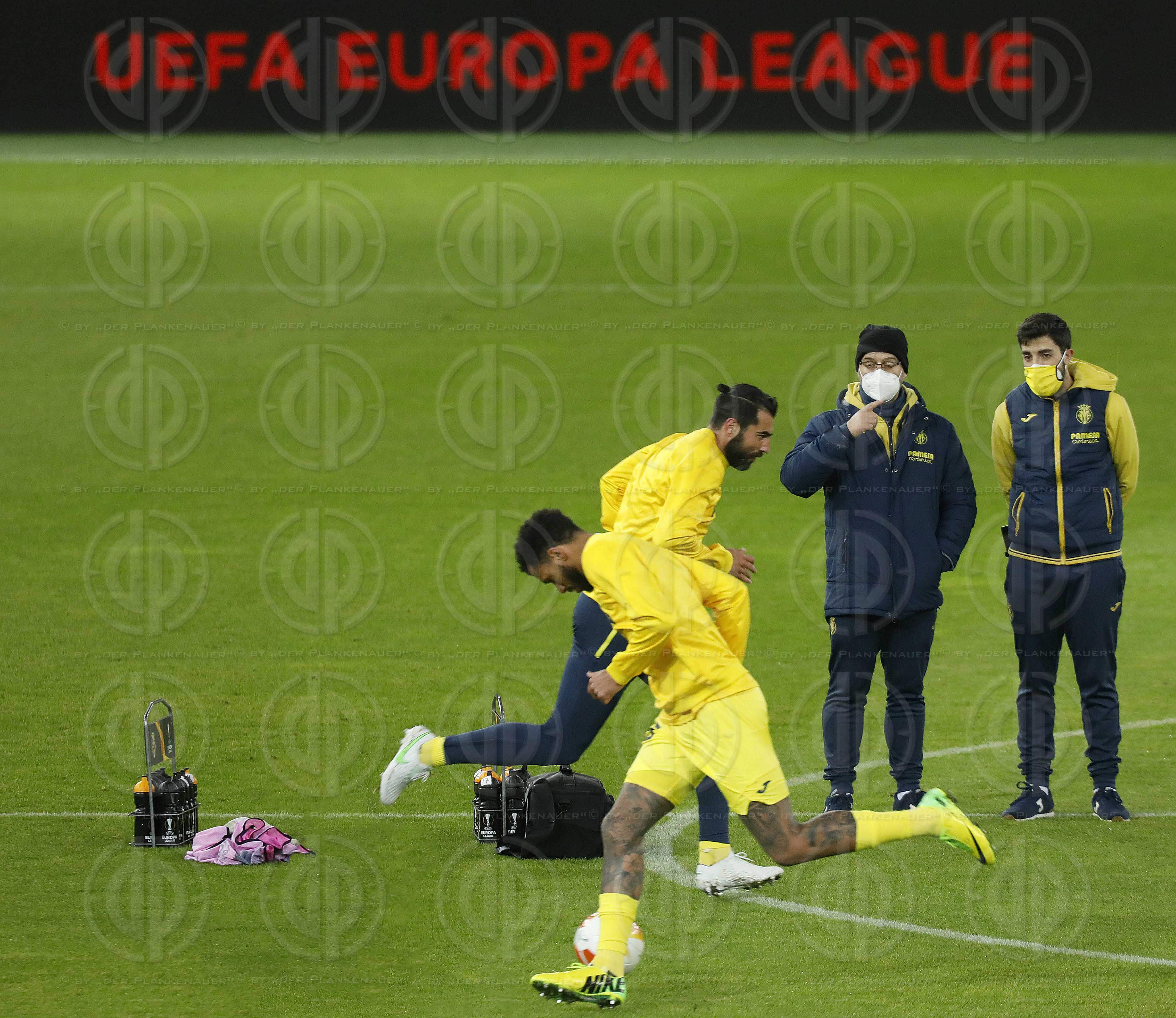 Europa League FC Salzburg vs. Villareal CF (0:2) am 18.02.2021