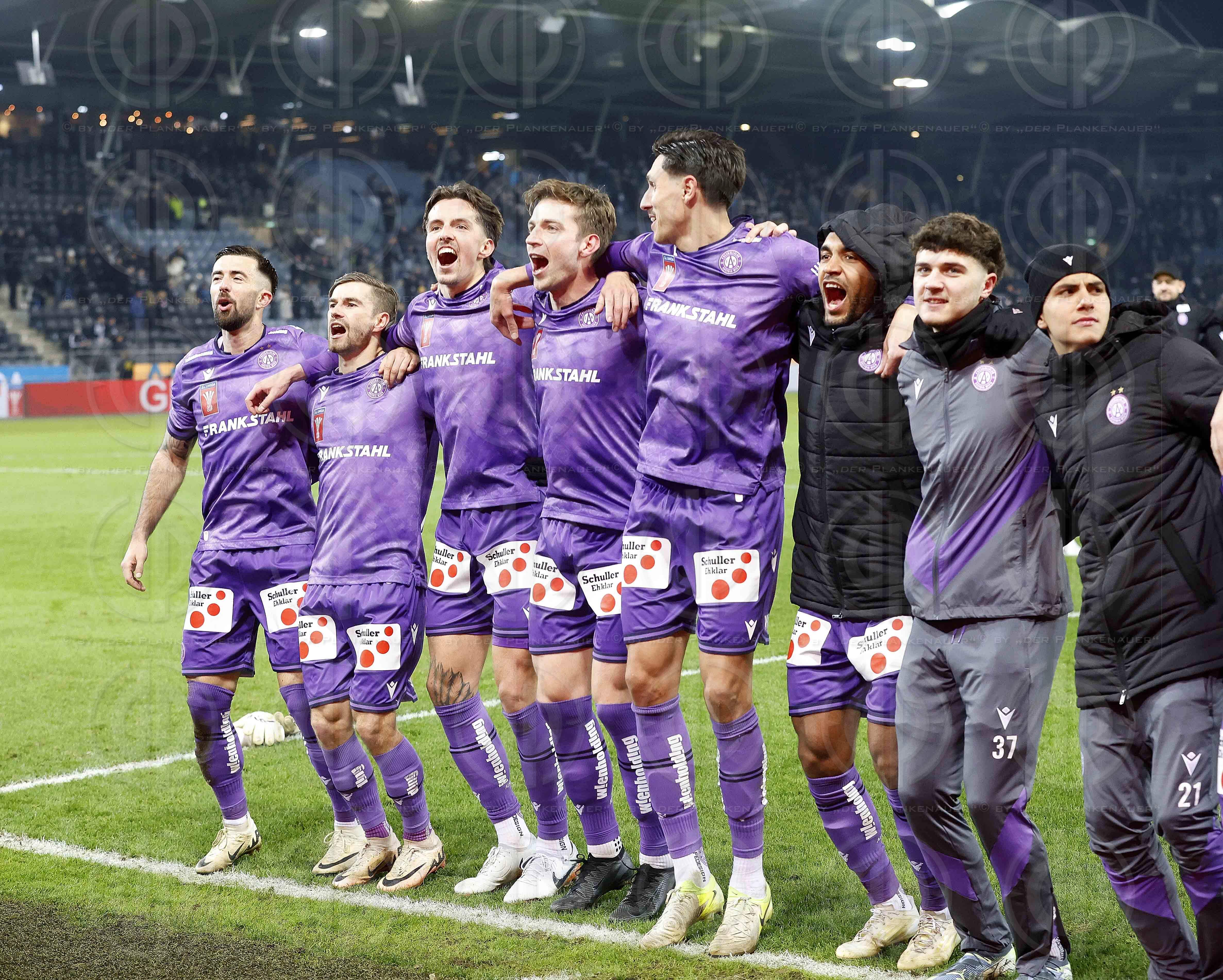Cup SK Sturm vs. FK Austria Wien (0:2) am 01.02.2025