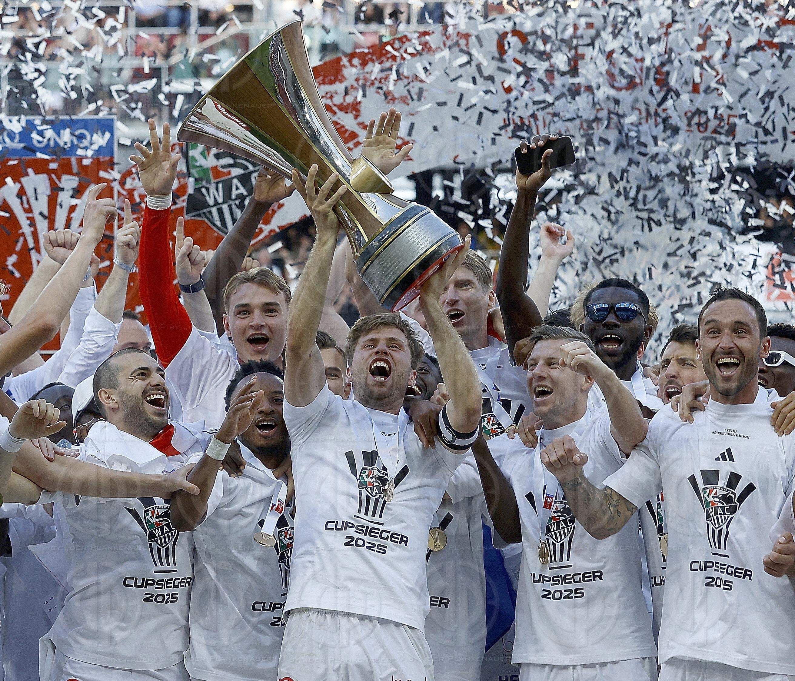 ÖFB Cup Finale RZ WAC vs. TSV Hartberg (1:0) am 01.05.2025