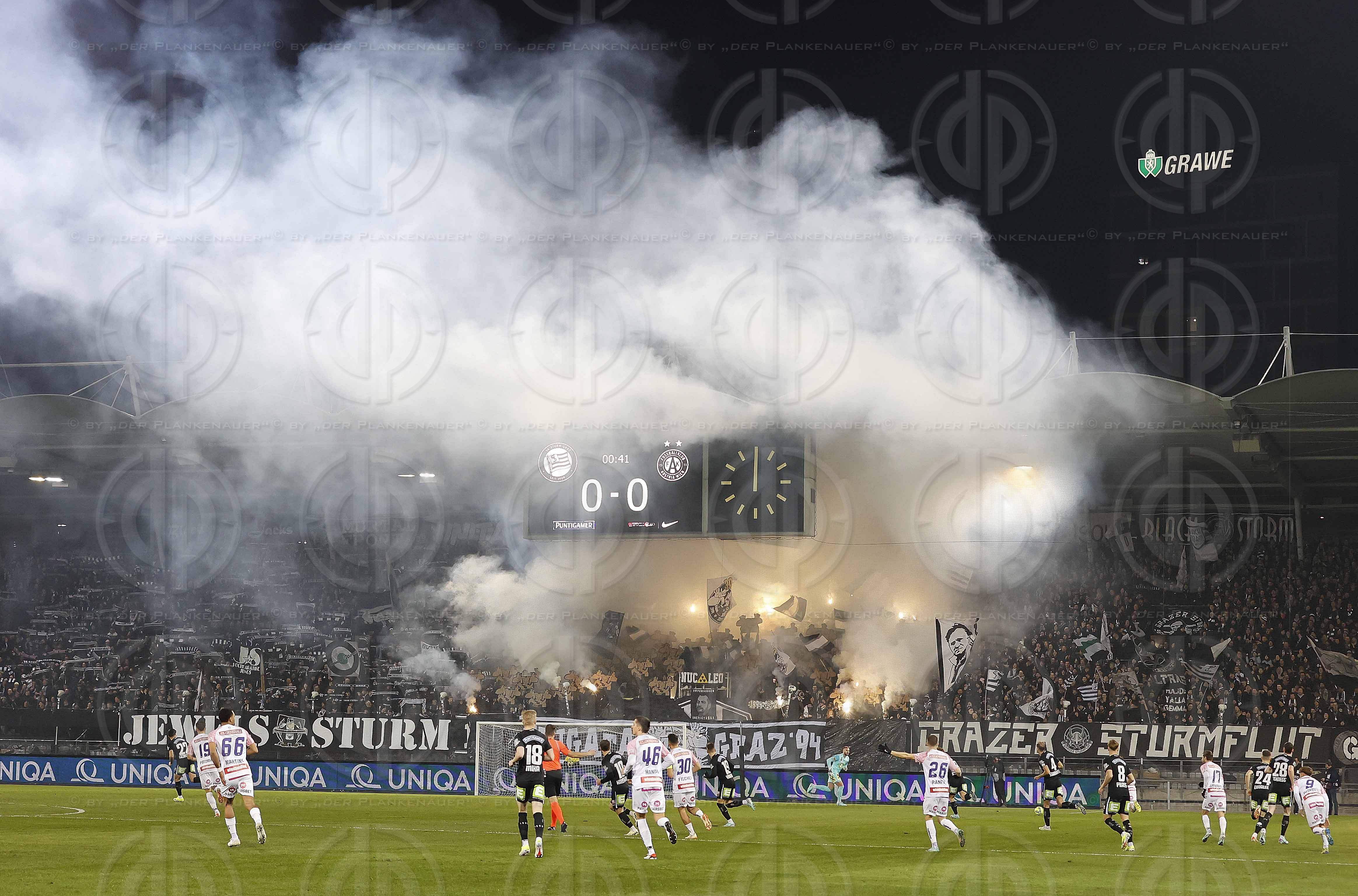 Cup SK Sturm vs. FK Austria Wien (2:0) am 02.02.2024