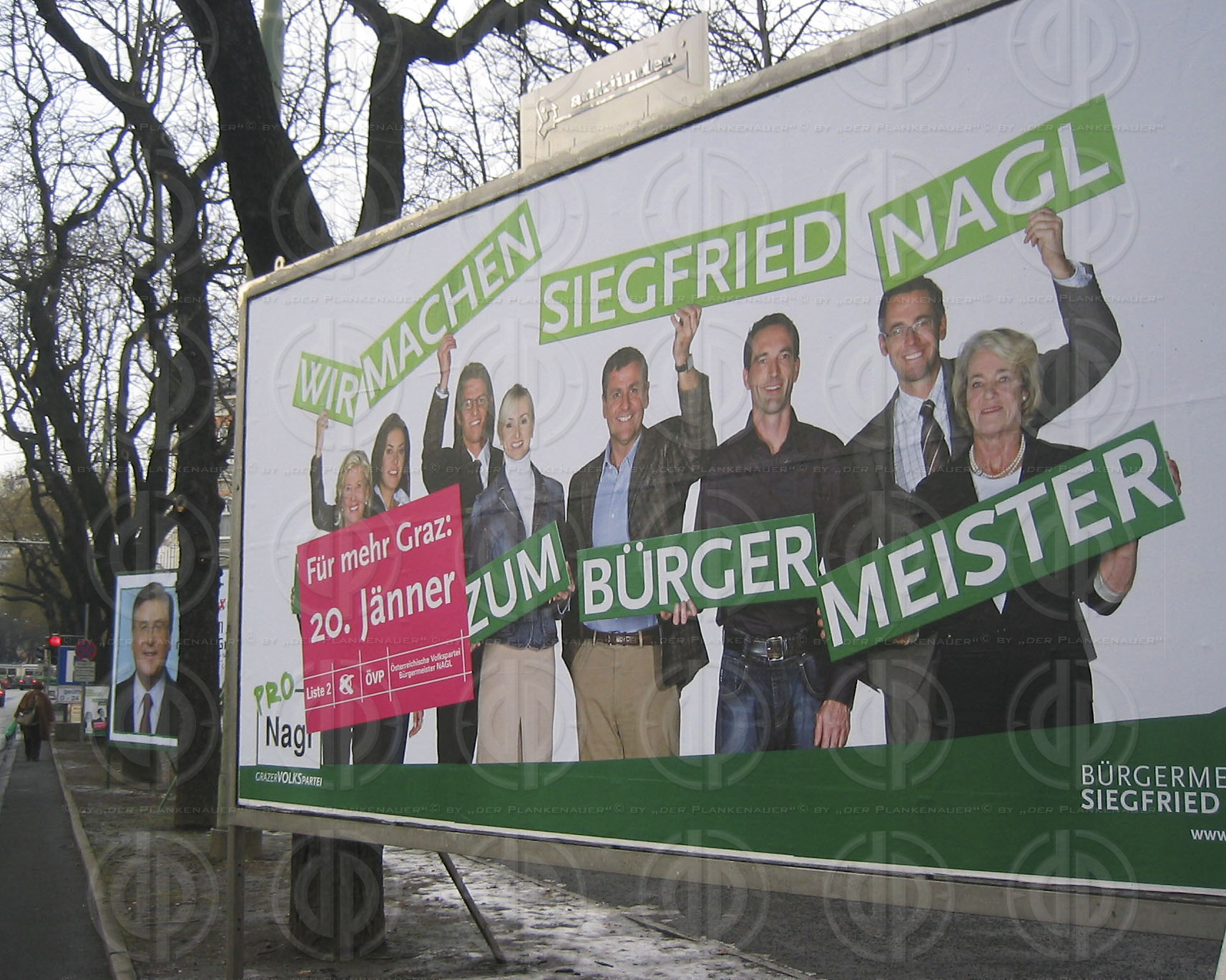 GR-Wahl Graz 2008 - Wahlplakate