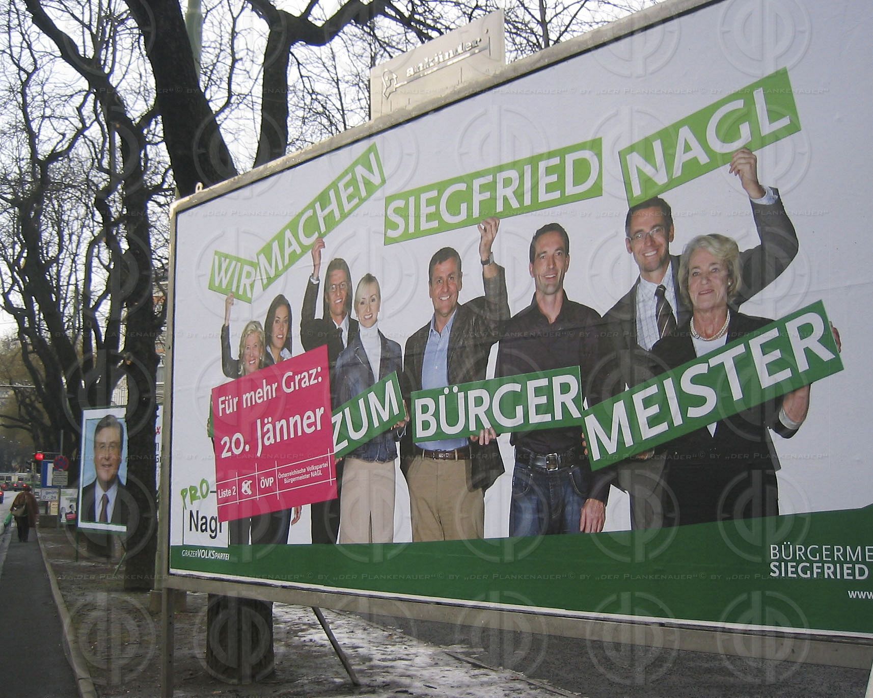 GR-Wahl Graz 2008 - Wahlplakate
