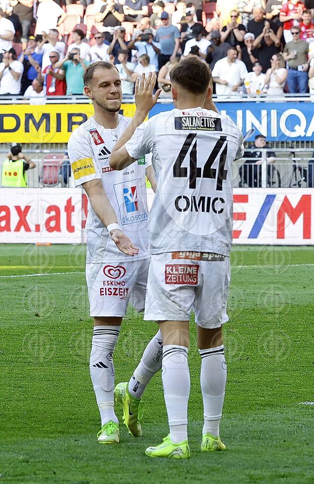 ÖFB Cup Finale RZ WAC vs. TSV Hartberg (1:0) am 01.05.2025