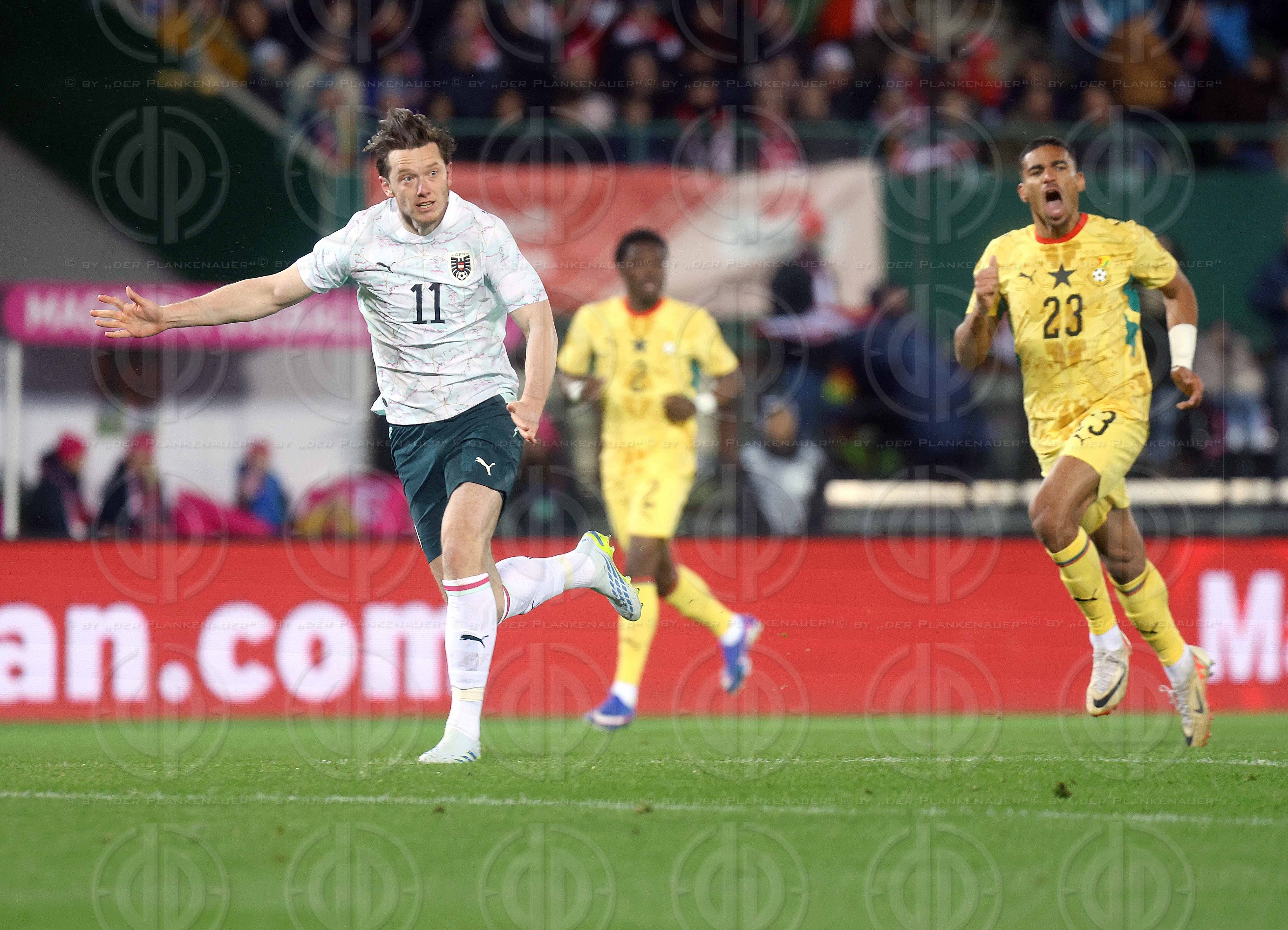 Freundschaftsspiel Österreich vs. Ghana (5:1) am 27.03.2026