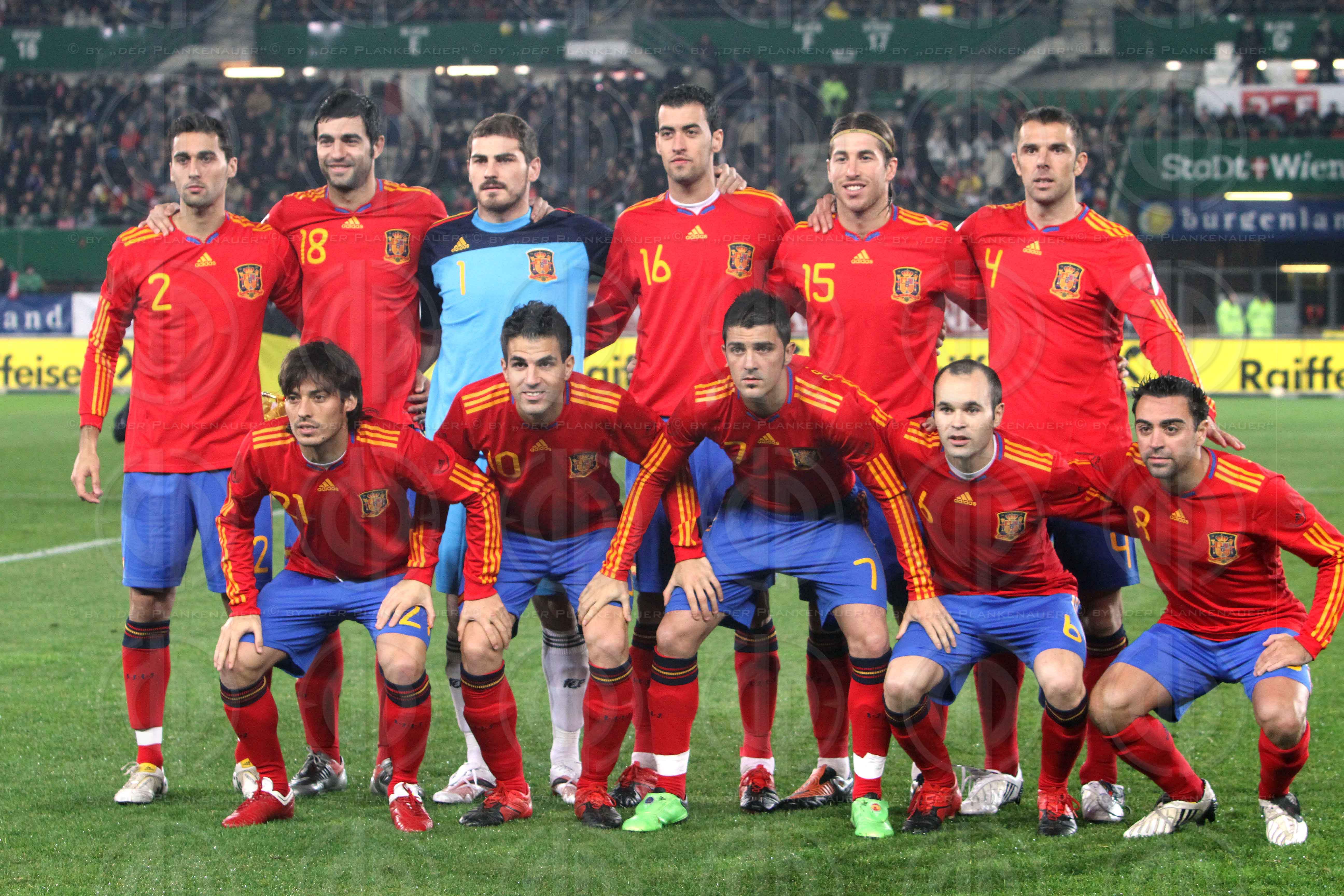 Länderspiel Österreich vs. Spanien (1:5)