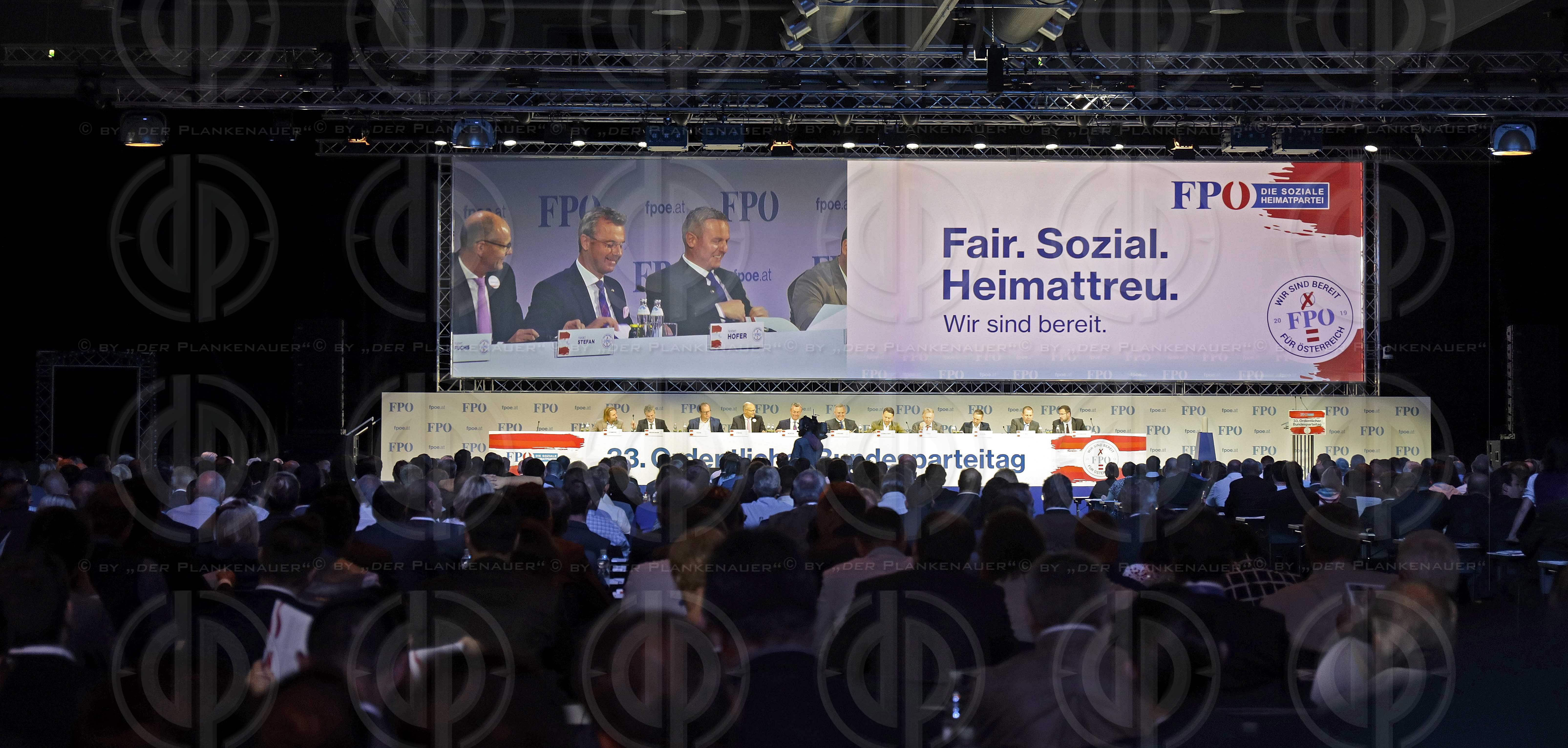 FPÖ-Bundesparteitag 2019 in Graz