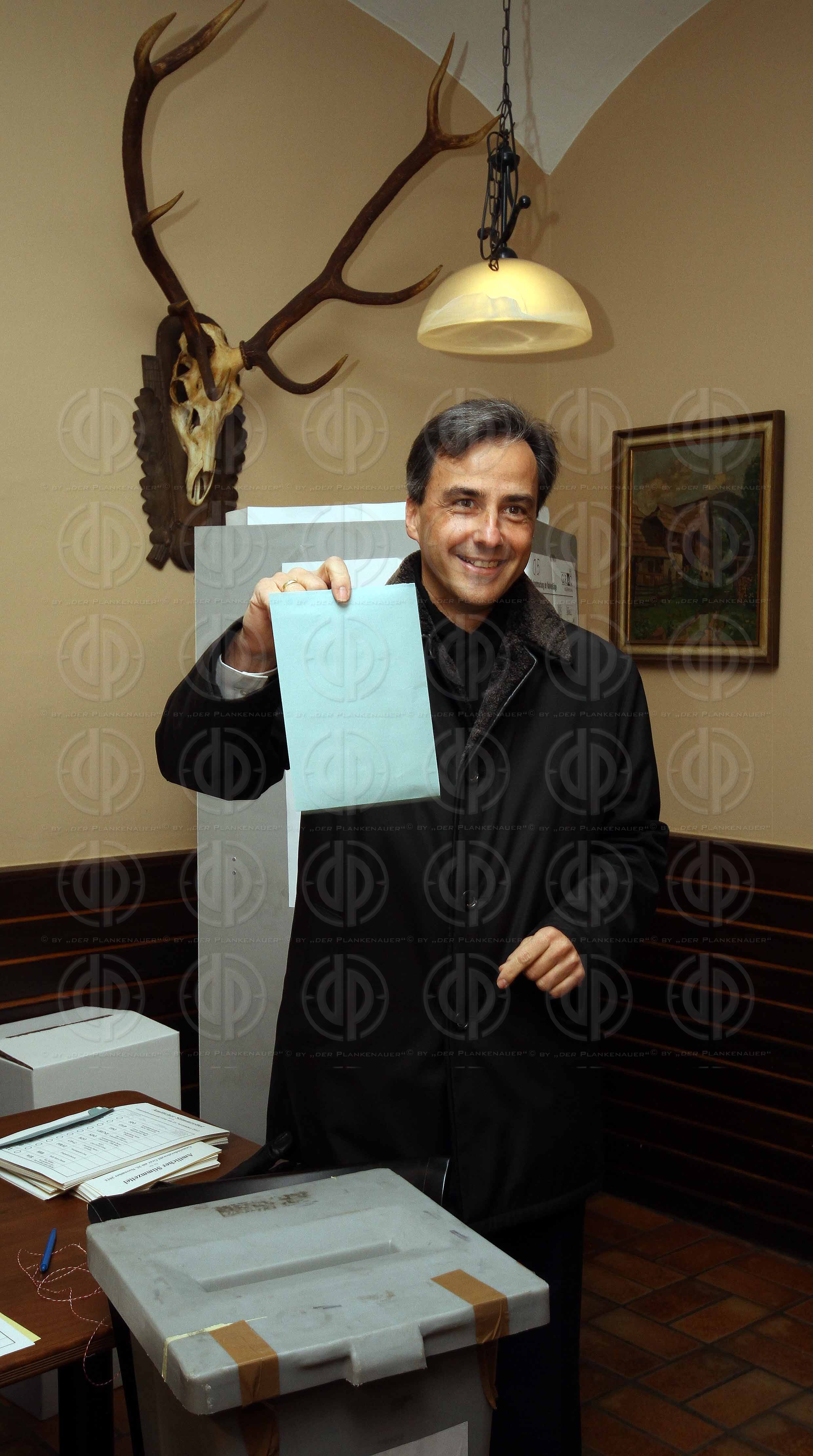 GR Wahl Graz 2012 - Stimmabgabe der Spitzenkandidaten