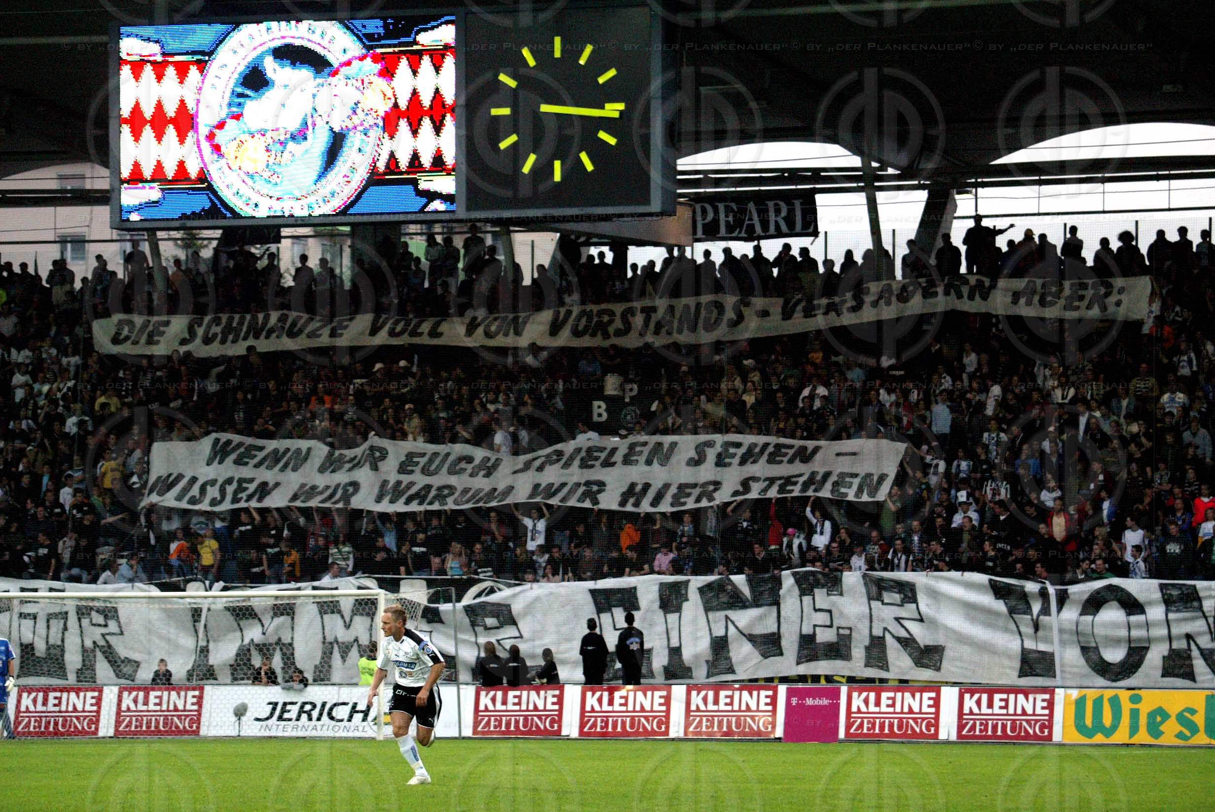 SK Puntigamer Sturm vs. SV Mattersburg (0:1)