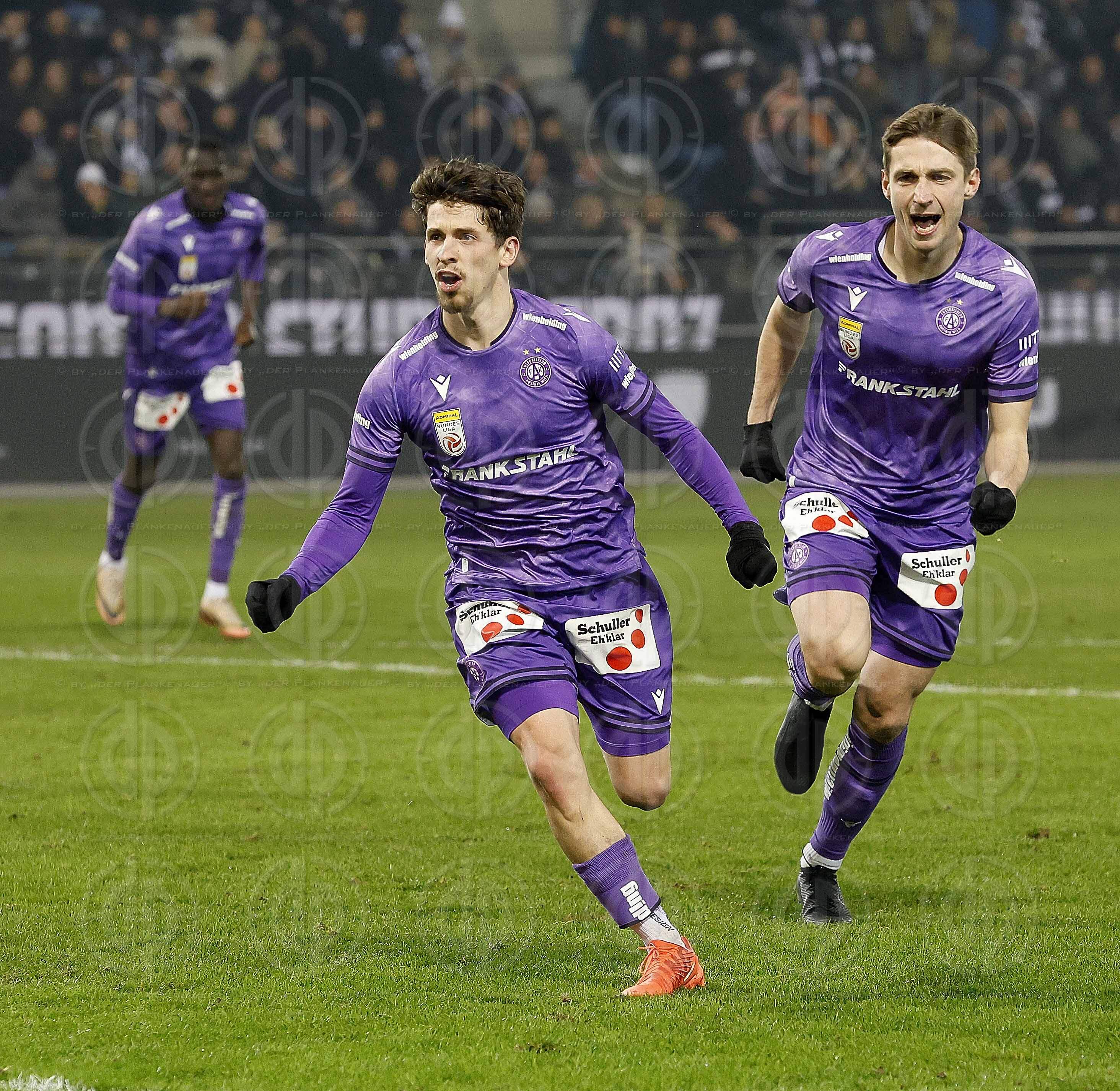 SK Sturm vs. FK Austria Wien (2:2) am 07.02.2025