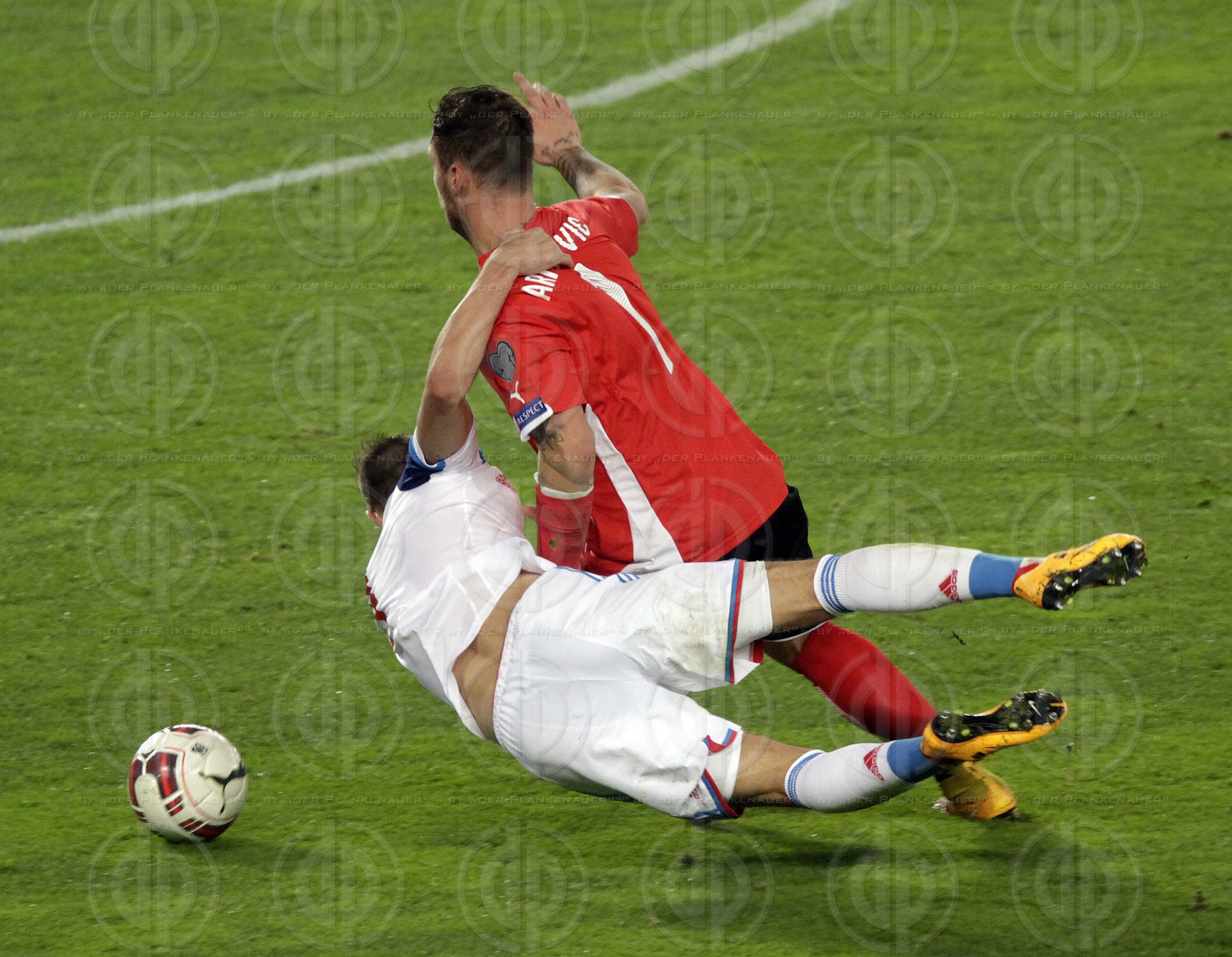 EM-Qualifikationsrunde Oesterreich vs. Russland (1:0)