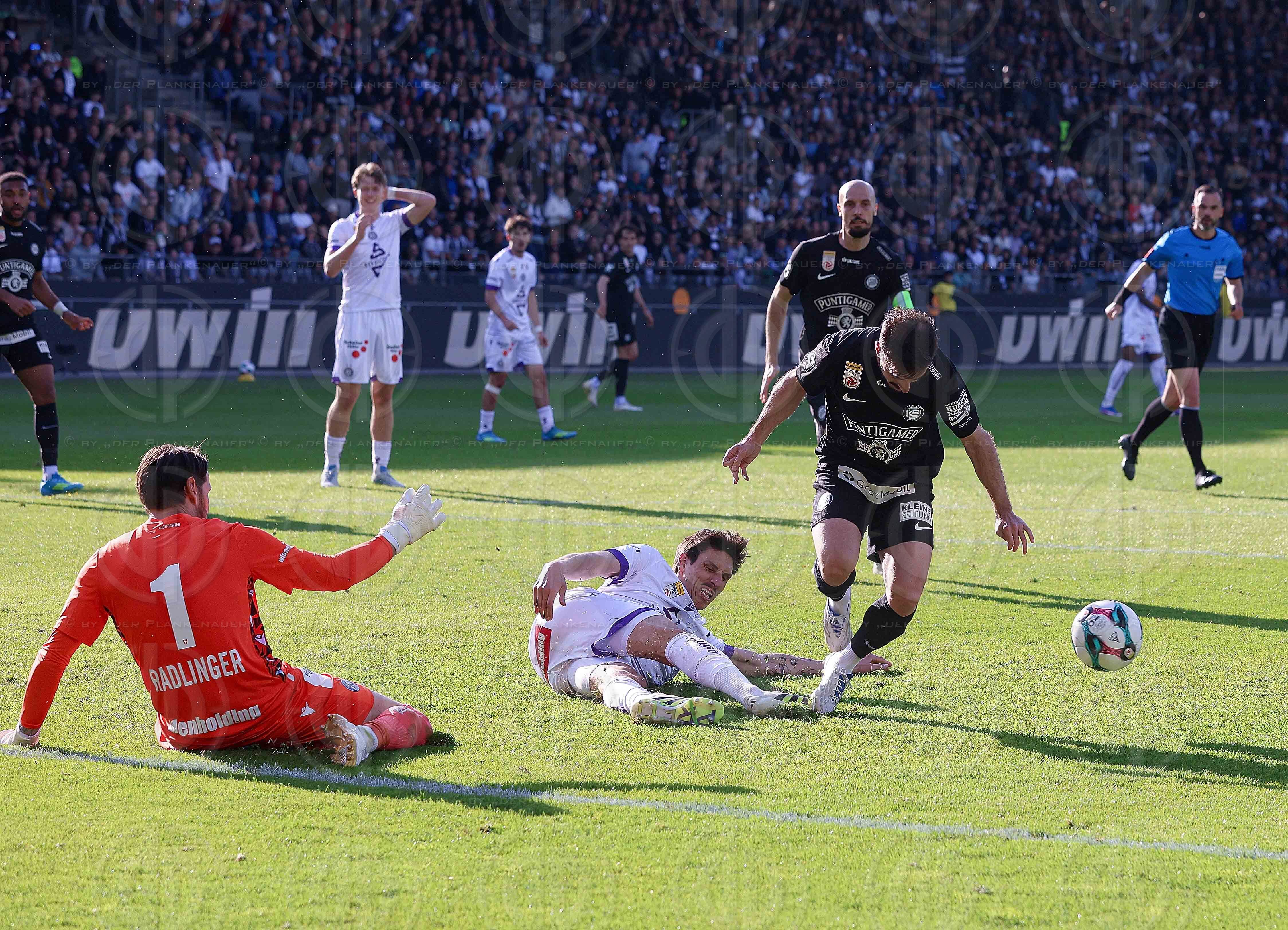 SK Sturm vs. FK Austria Wien  (1:1) am 26.04.2026