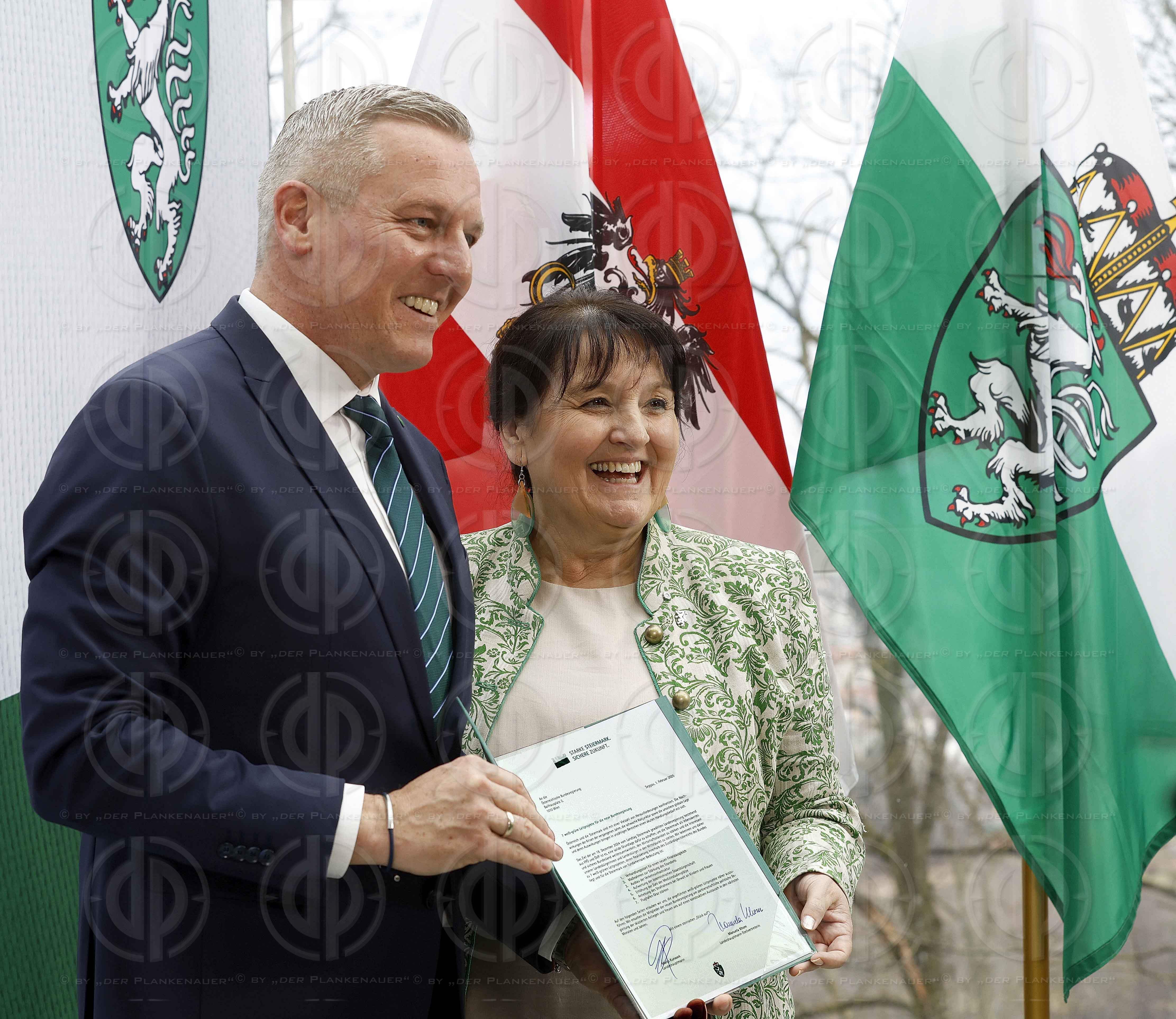 PK nach der Regierungsklausur in Seggau am 01.02.2025