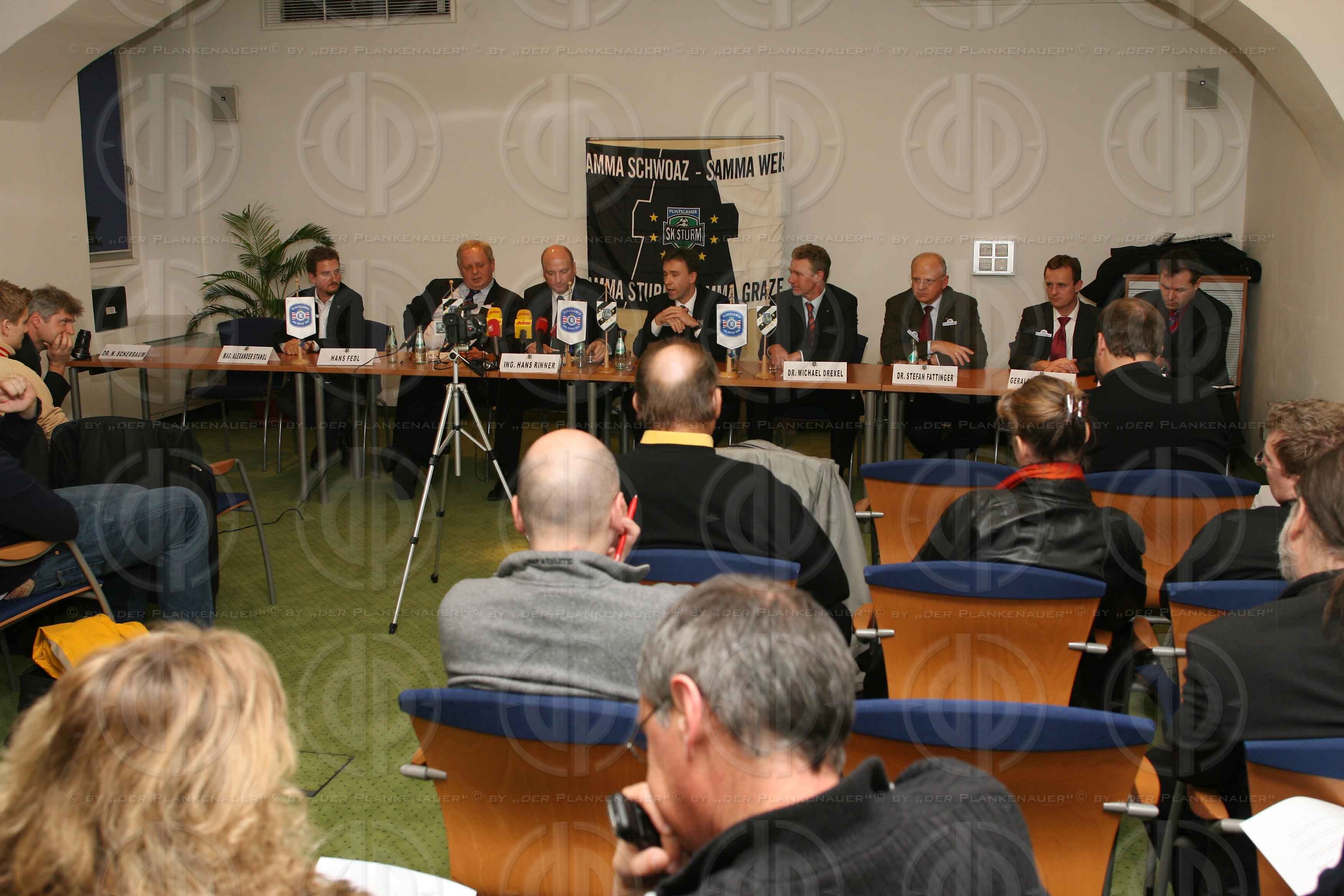 PK nach Ausgleichstagsatzung SK Sturm