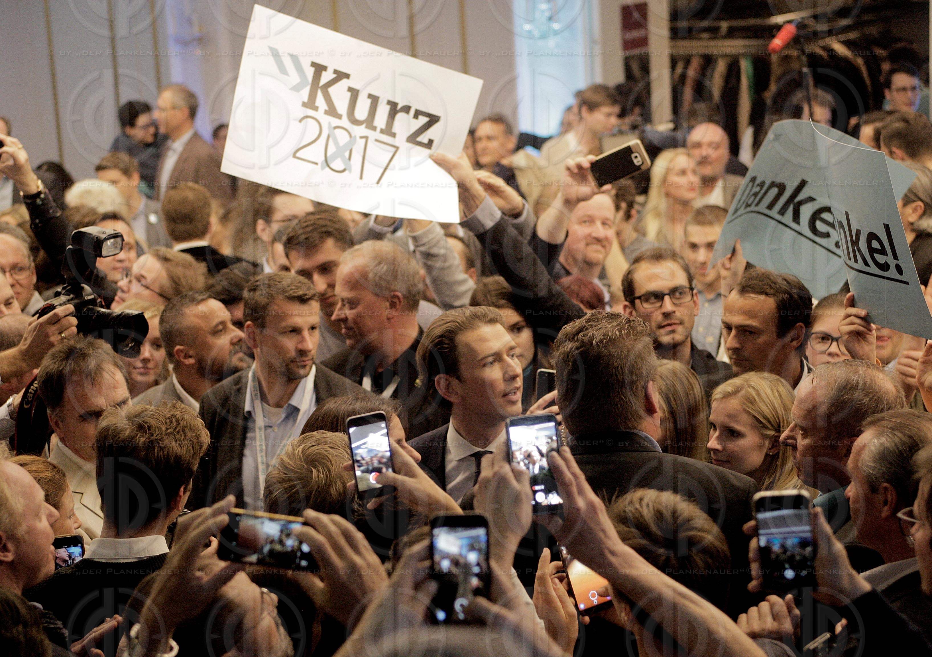 Wahl17 - Wahlparty der neuen OEVP