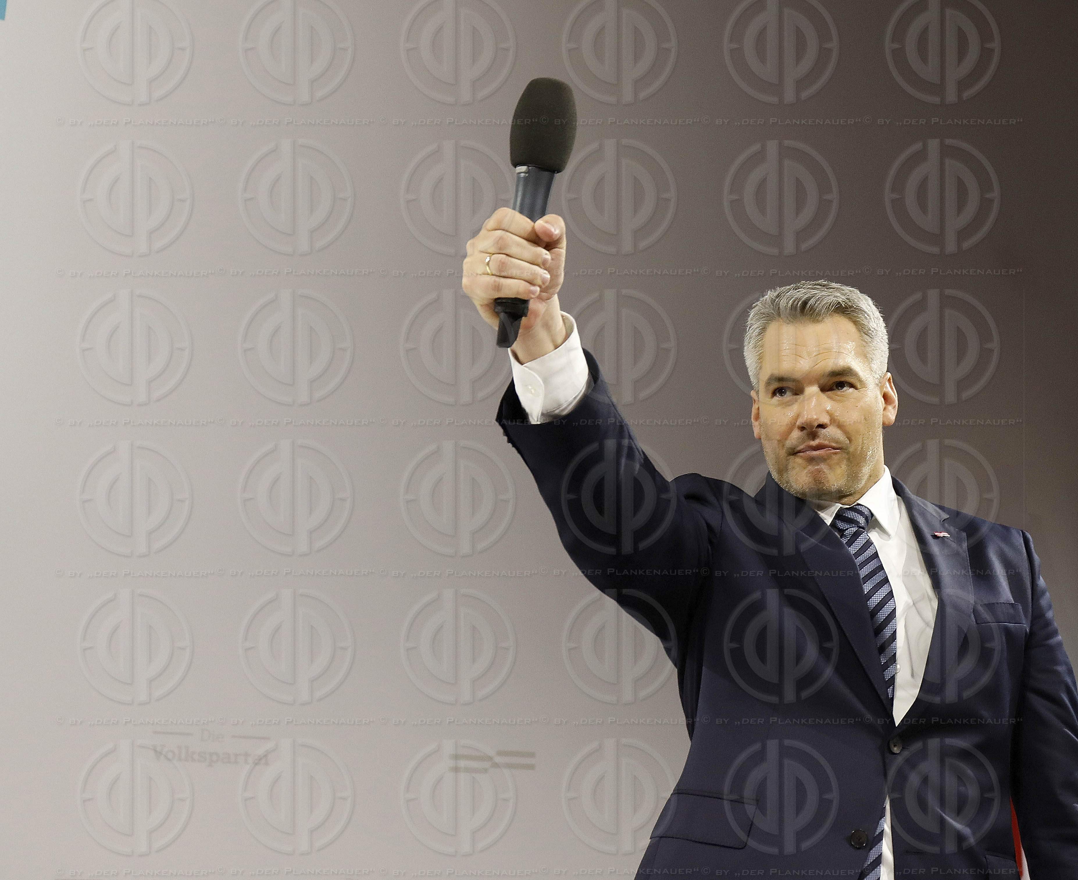 Ao Bundesparteitag der ÖVP in Graz am 14.05.2022