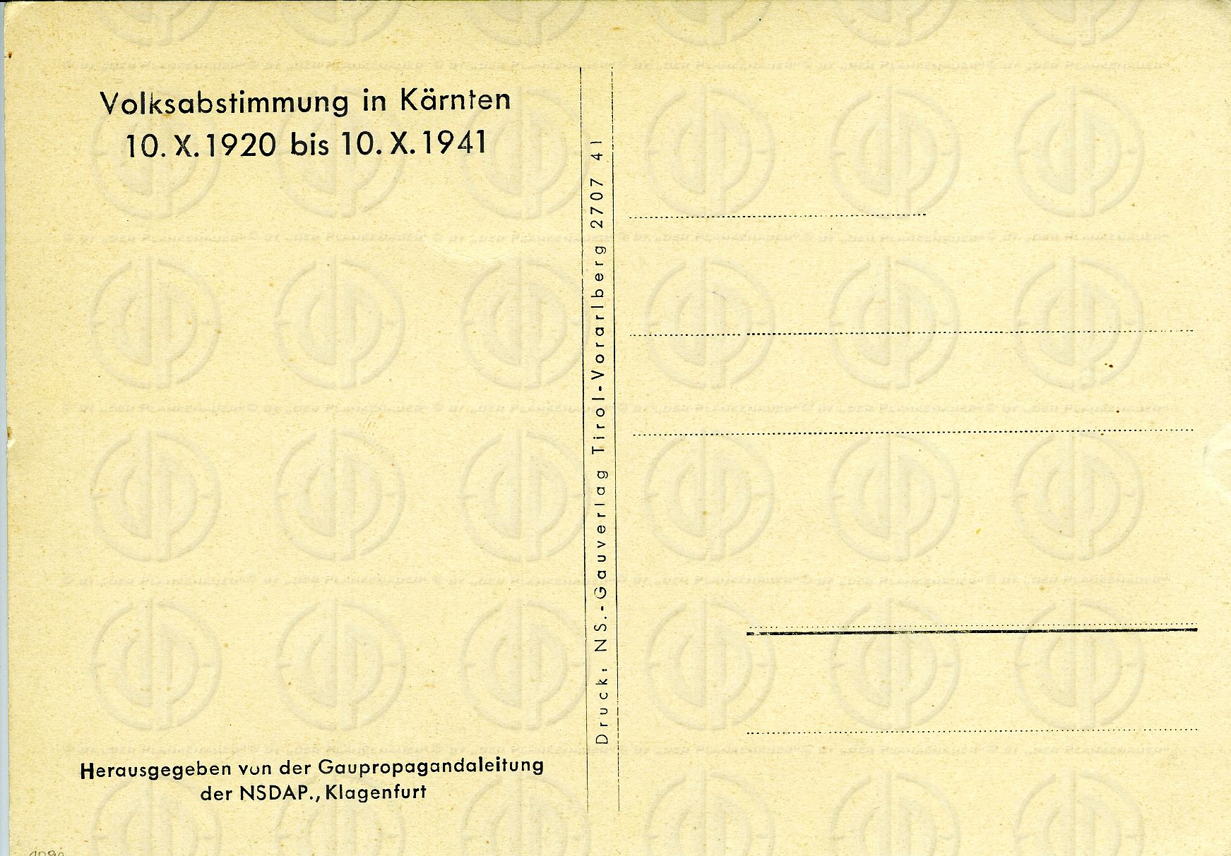 Kärntner Volksabstimmung 1920